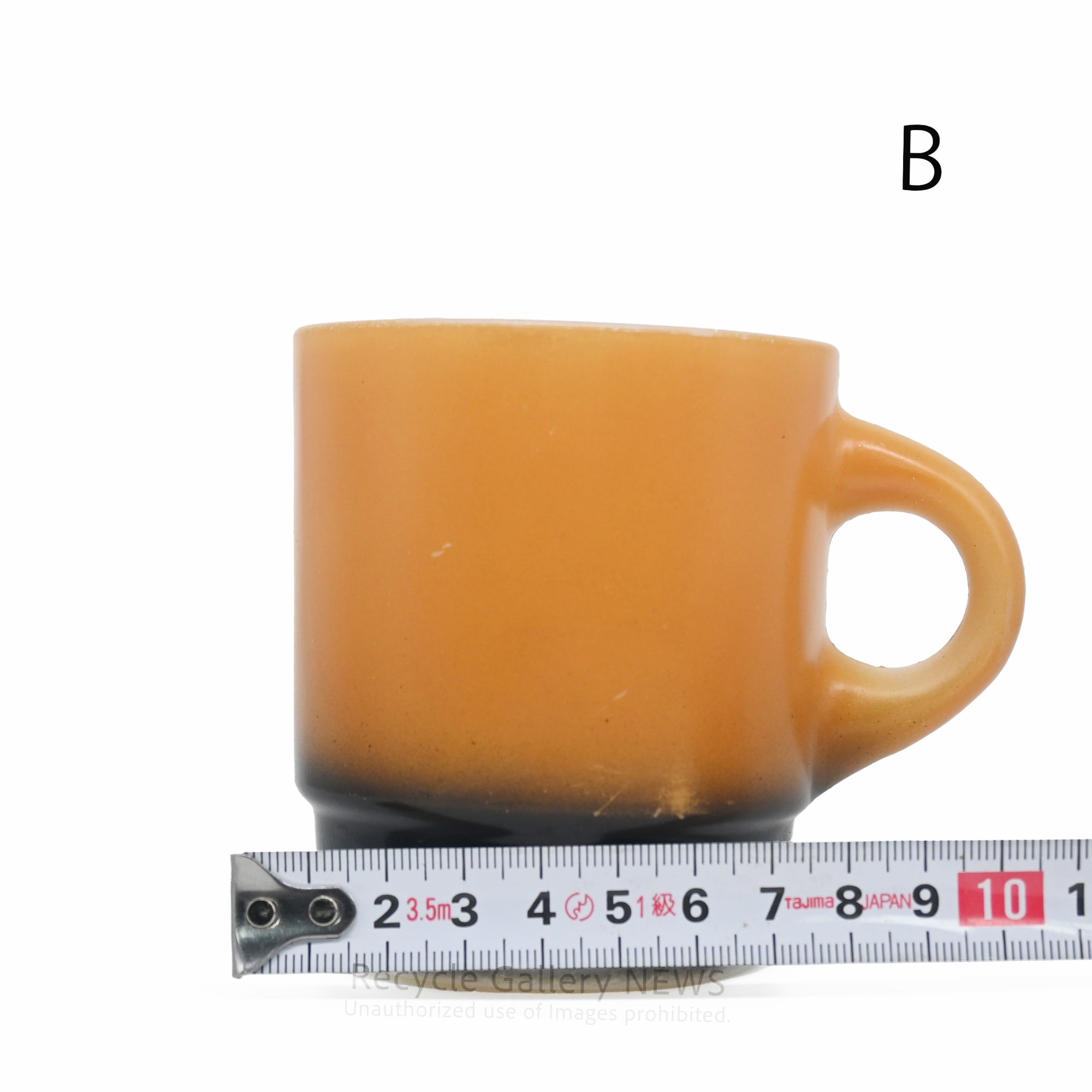 Vintage Fire-King Orange Stacking Mug American Mid-Century Industrial /ファイヤーキング スタッキングマグ オレンジ アメリカ ミッドセンチュリー インダストリアル