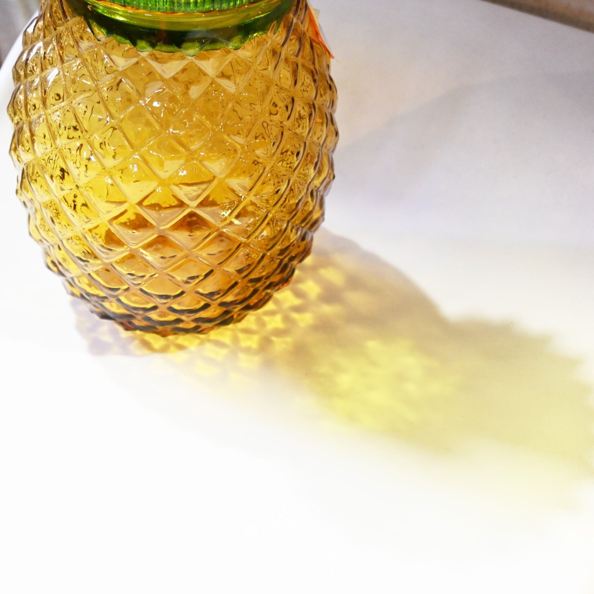 KIDTUNG Pineapple Trinket Box Bangkok Select Shop Item Glass Bottle / パイナップル 小物入れ バンコク セレクトショップアイテム ガラス瓶