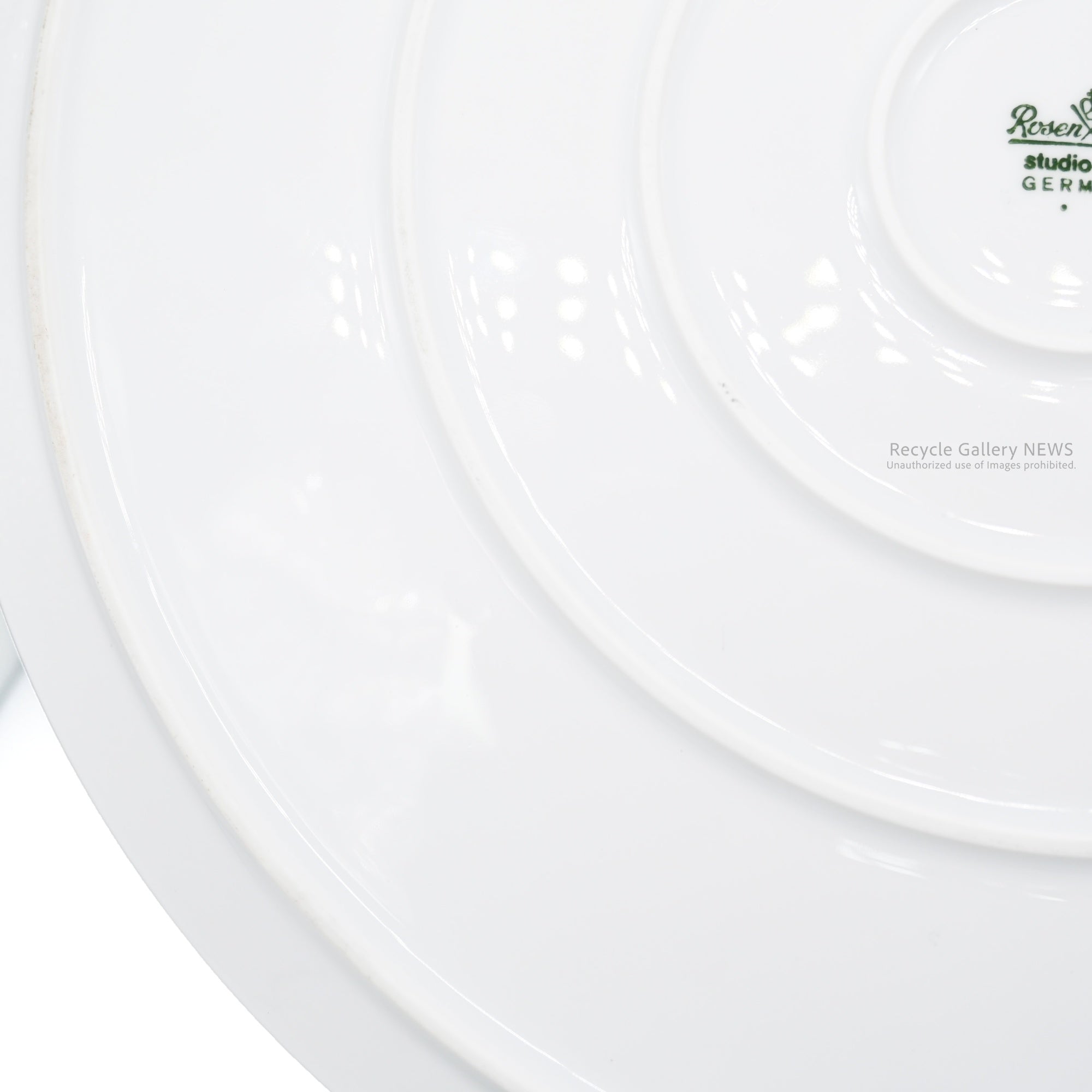 Rosenthal "Blue Flower" 100th Anniversary Plate Made in Germany Scandinavian Style / ローゼンタール 100周年記念プレート ブルーフラワー  ドイツ 北欧テイスト