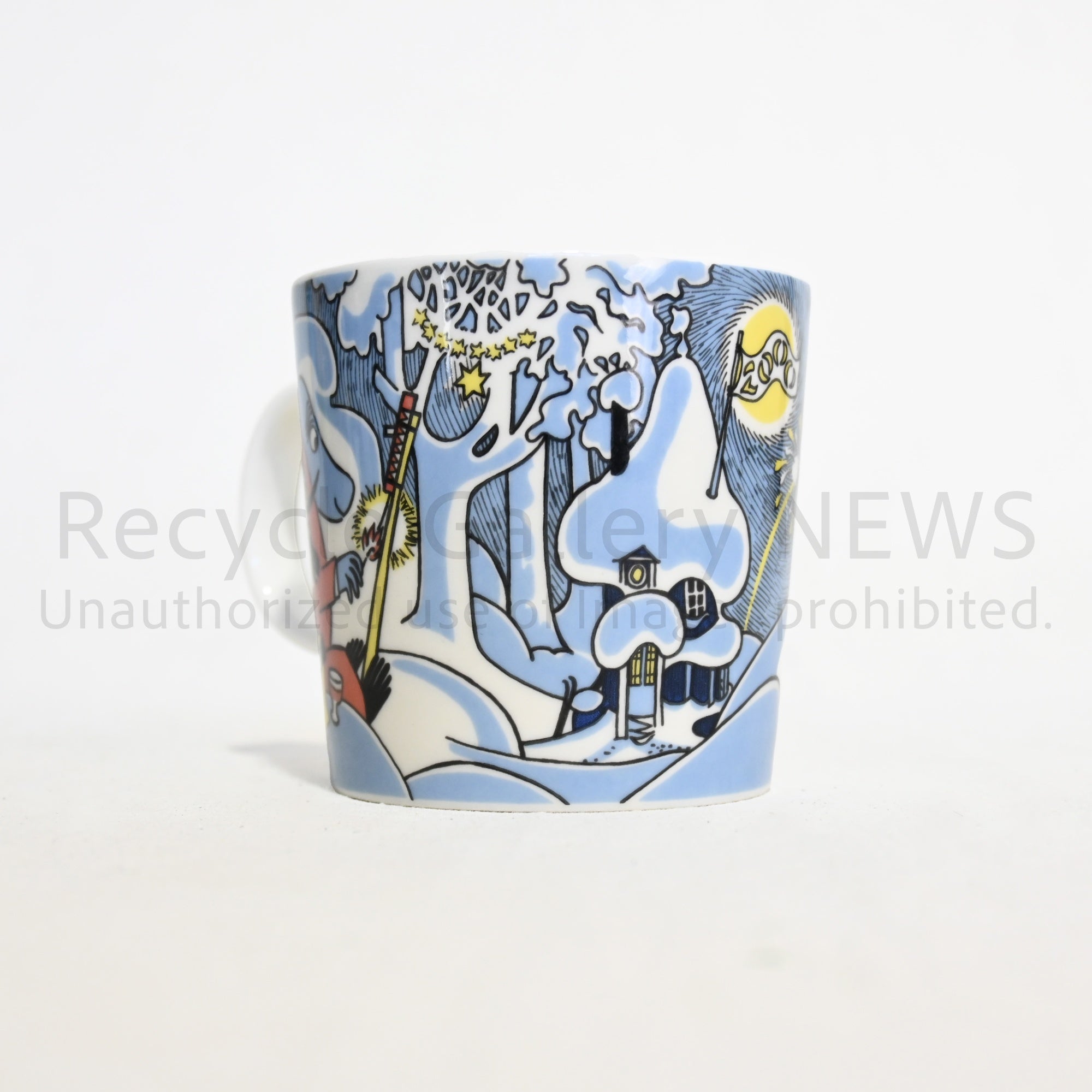 MOOMIN ARABIA Mug 2000 Millennium Limited Vintage Scandinavian / ムーミン アラビア マグ 2000 ミレニアム 限定品 廃盤 ヴィンテージ 北欧 スウェーデン
