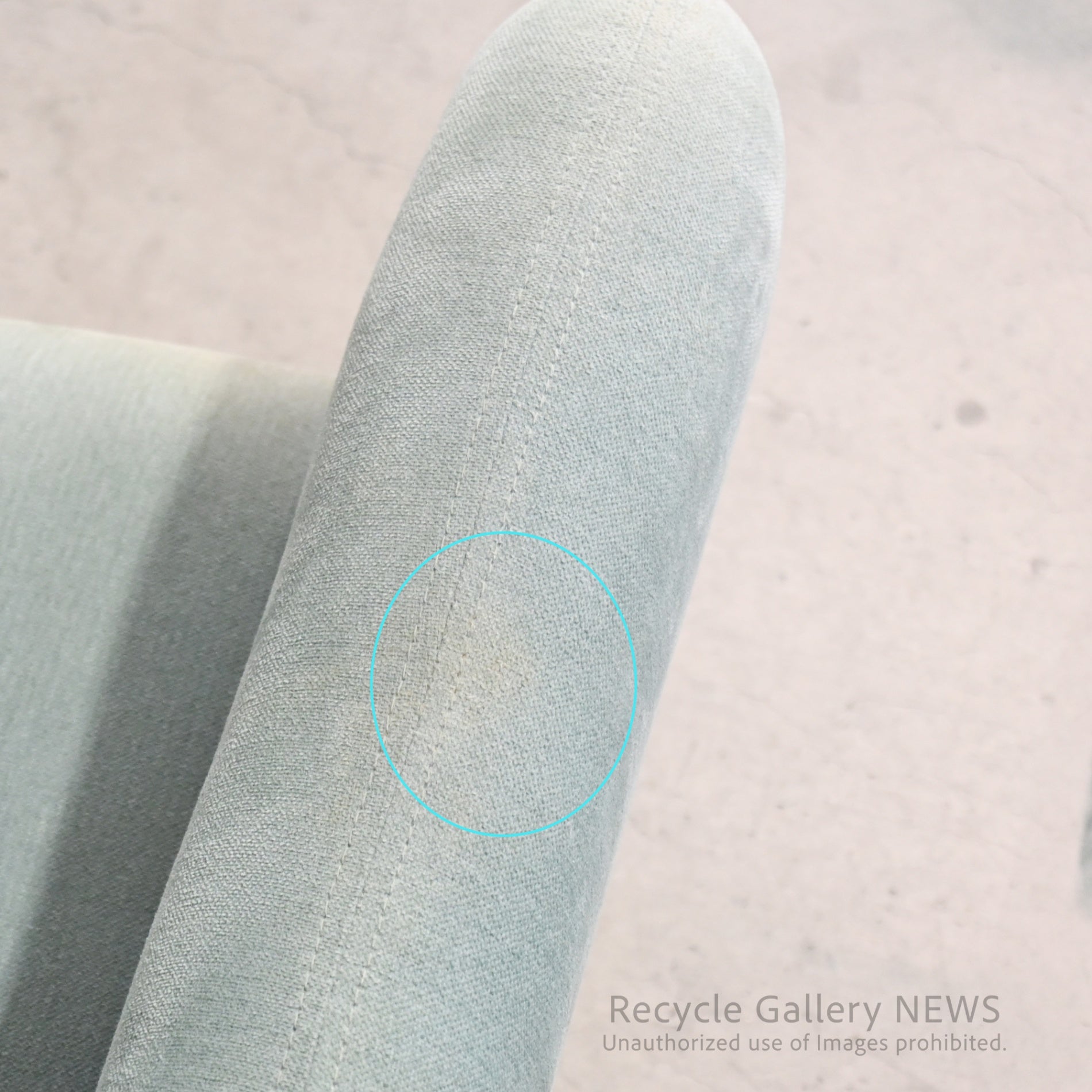 IDEE MINI MILLER ARM CHAIR Blue Gray Japan Mid Century Modern / イデー ミニミラー アームチェア ブルーグレー 日本 ミッドセンチュリー