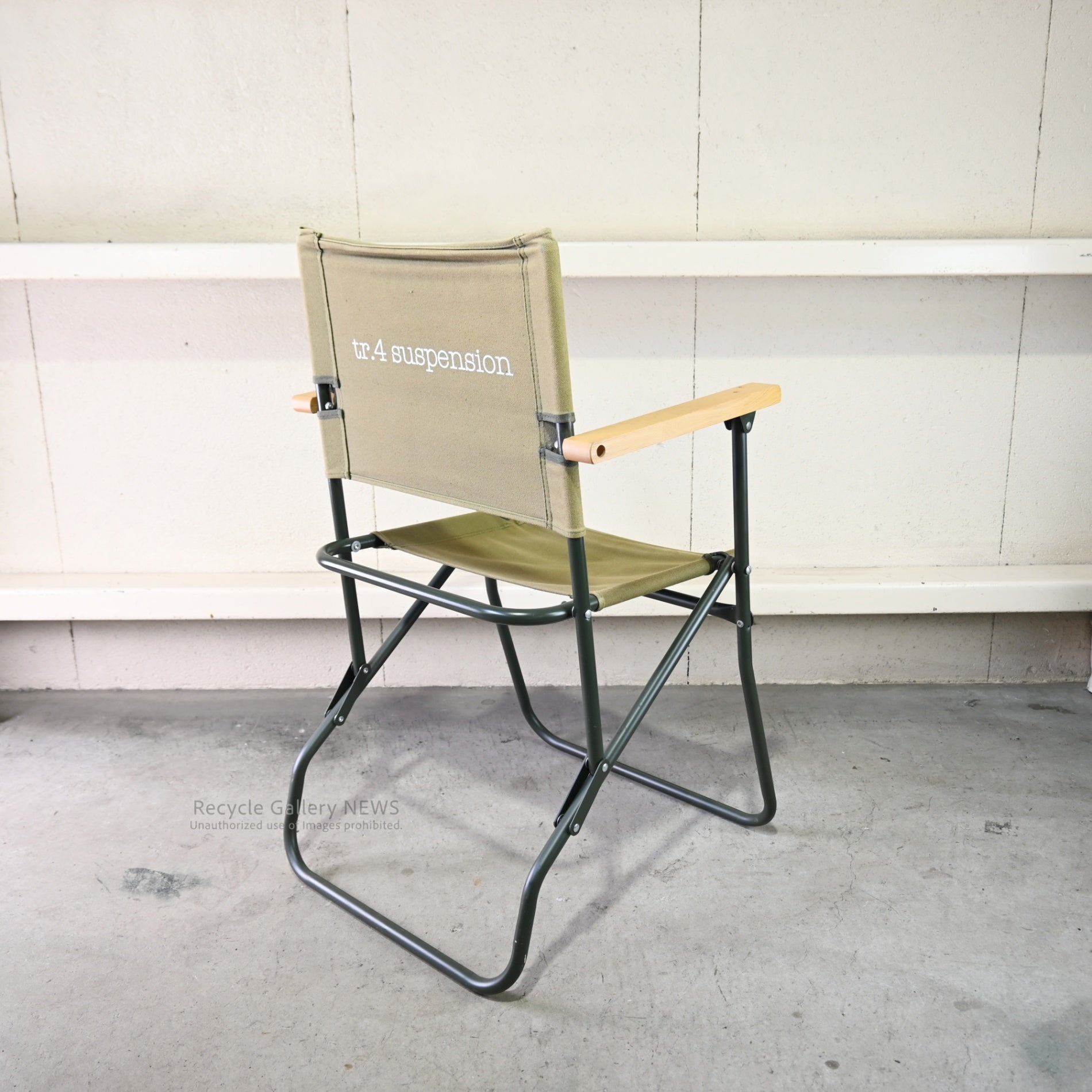 Goodfellas Industrial Director's Chair by Japanese Actor Jun Murakami Film Culture / グッドフェローズ ディレクターチェア 日本 村上淳 インダストリアル 映画 カルチャー