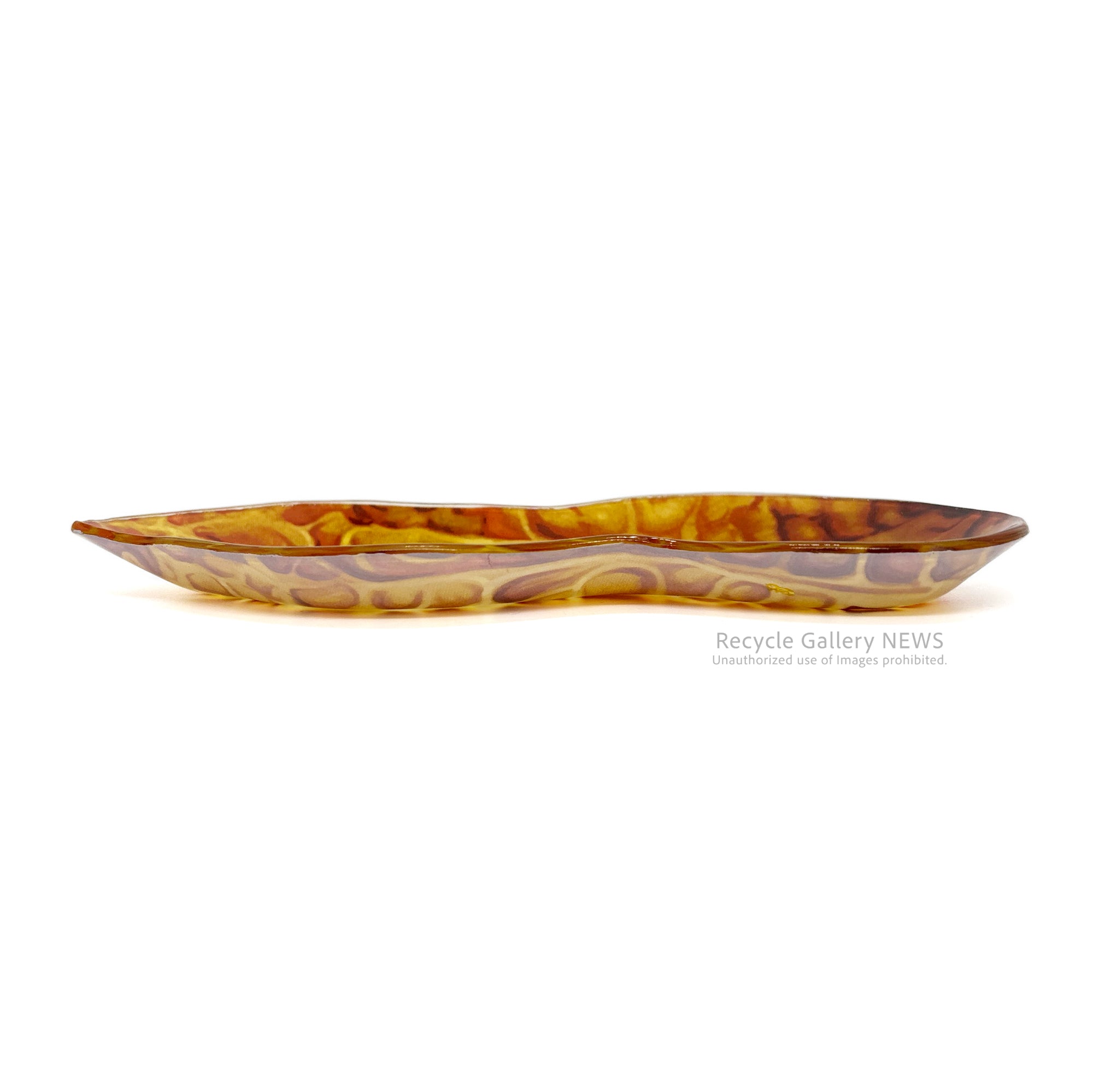 DULTON GLASS FARMER PLATE Peanuts Design plate / ダルトン ガラス ファーマー プレート ピーナッツ 皿