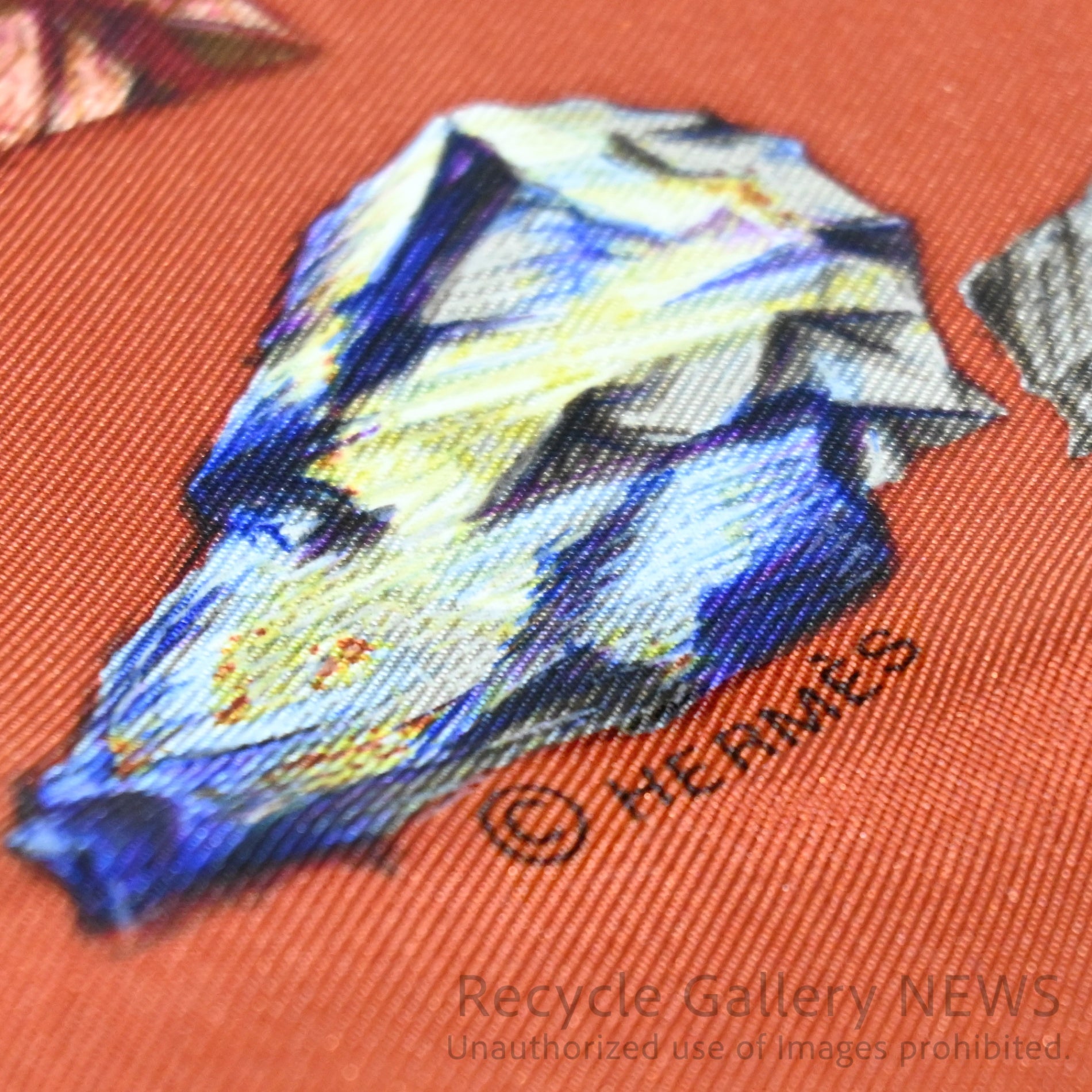 HERMES Carré 90 Mineraux Unused France / エルメス カレ90 鉱物 スカーフ 未使用・新古品 フランス