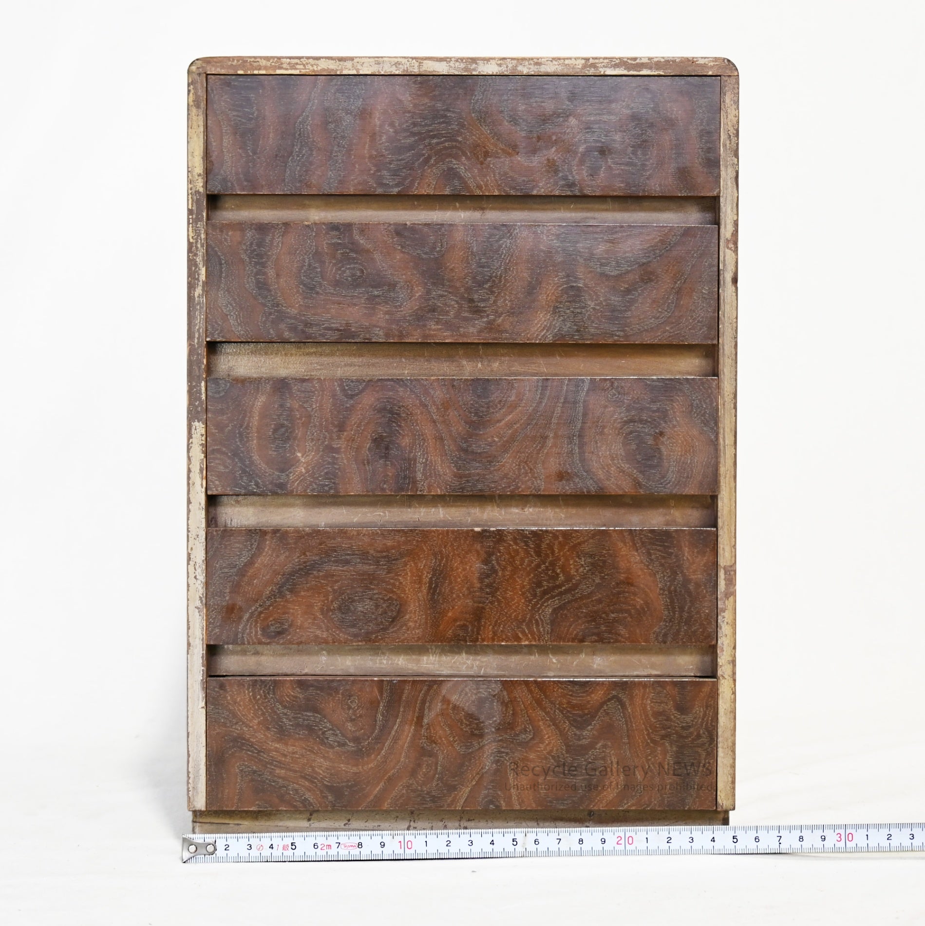 Showa Retro 5-Drawer Small Drawer Shelf Made in Japan / 昭和レトロ 引き出し5段 小引き出し 棚 日本