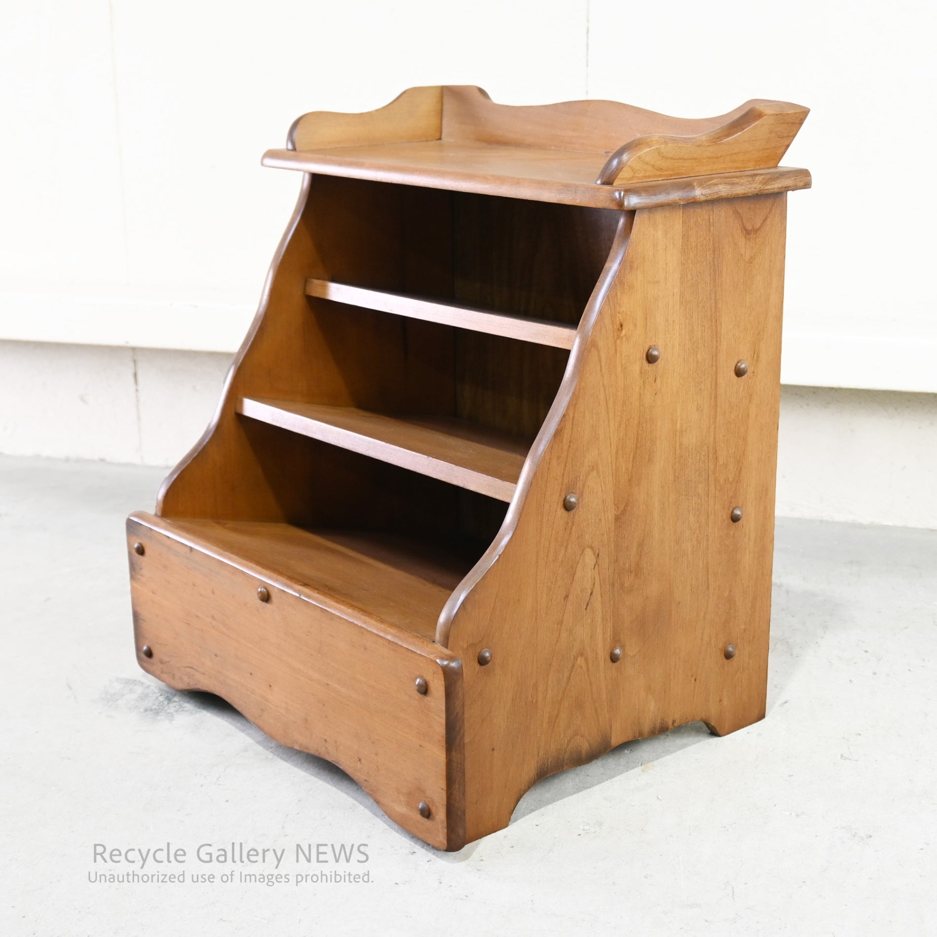 American Country Rustic Slipper Cabinet Natural Materials & Warm Wood / カントリースタイル スリッパキャビネット  素朴 温かみ 自然素材 アメリカンカントリー