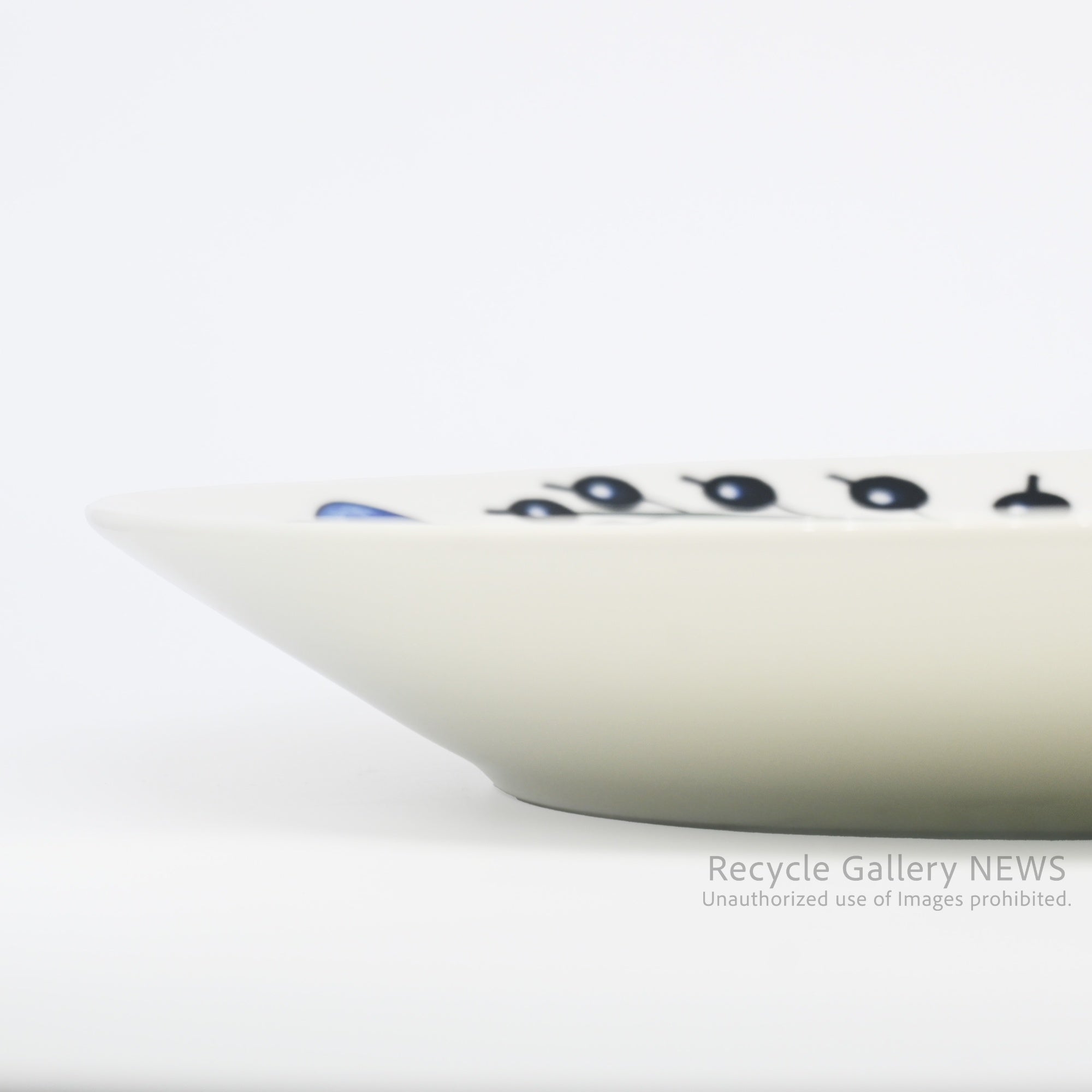 ARABIA ”Paratiisi” 25cm OVAL PLATE Finland Scandinavian Modern / アラビア パラティッシ 25cm オーバルプレート フィンランド 北欧モダン