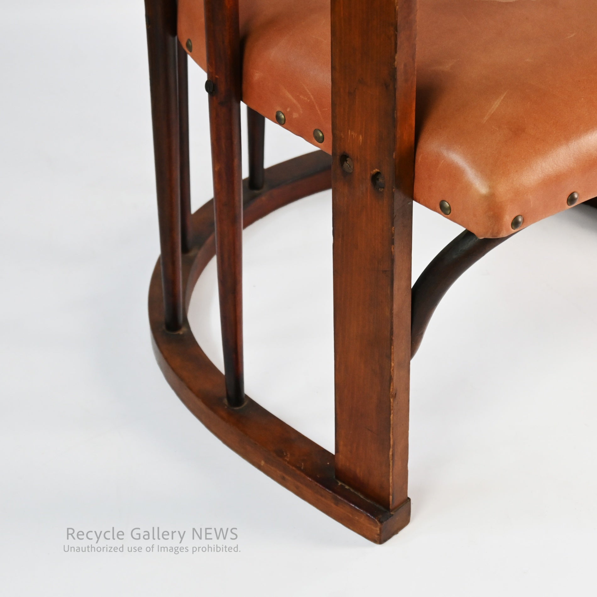 Wicker Accent Chair Antique Bentwood Slat Back Beautiful Patina / 籠椅子 曲木 アンティーク 職人技 スラットバック 経年変化 パーソナルチェア