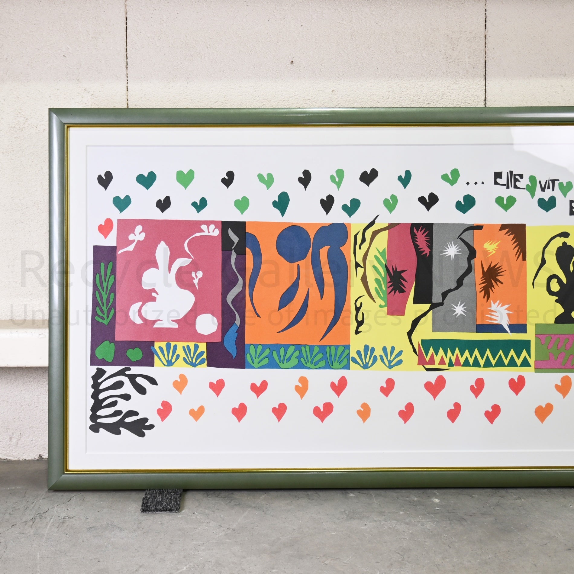 Nouvelles Images 1991 "Henri Matisse / Les mille et une nuits (1950)" The Thousand and One Nights Lithograph Poster France / ヌーヴェル・イマージュ社 ”アンリ・マティス / 千夜一夜物語” リトグラフ ポスター フランス