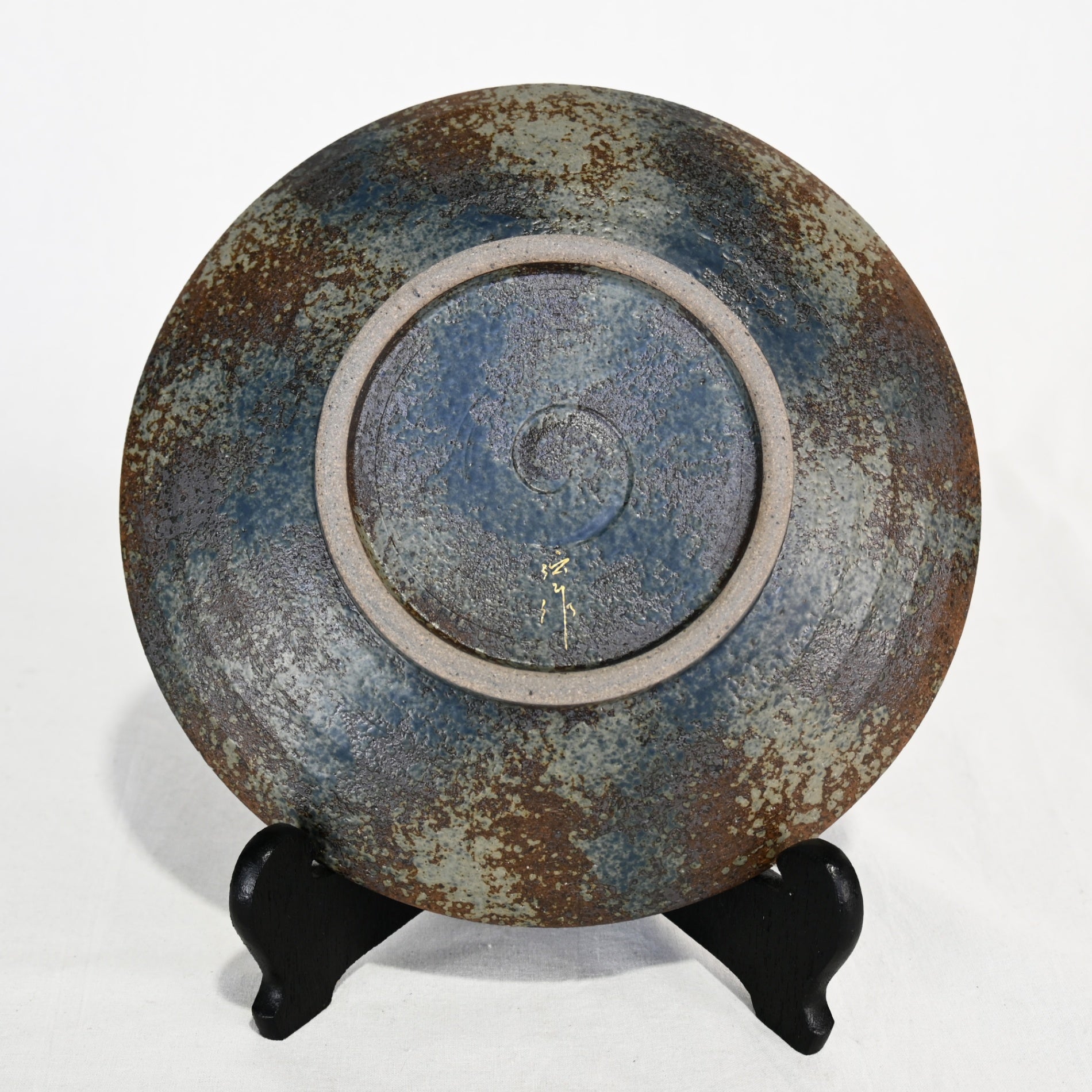 伝作窯 桜 絵盛皿 箱付き 和皿 / Densaku-kiln blossom Plate Japanese dish