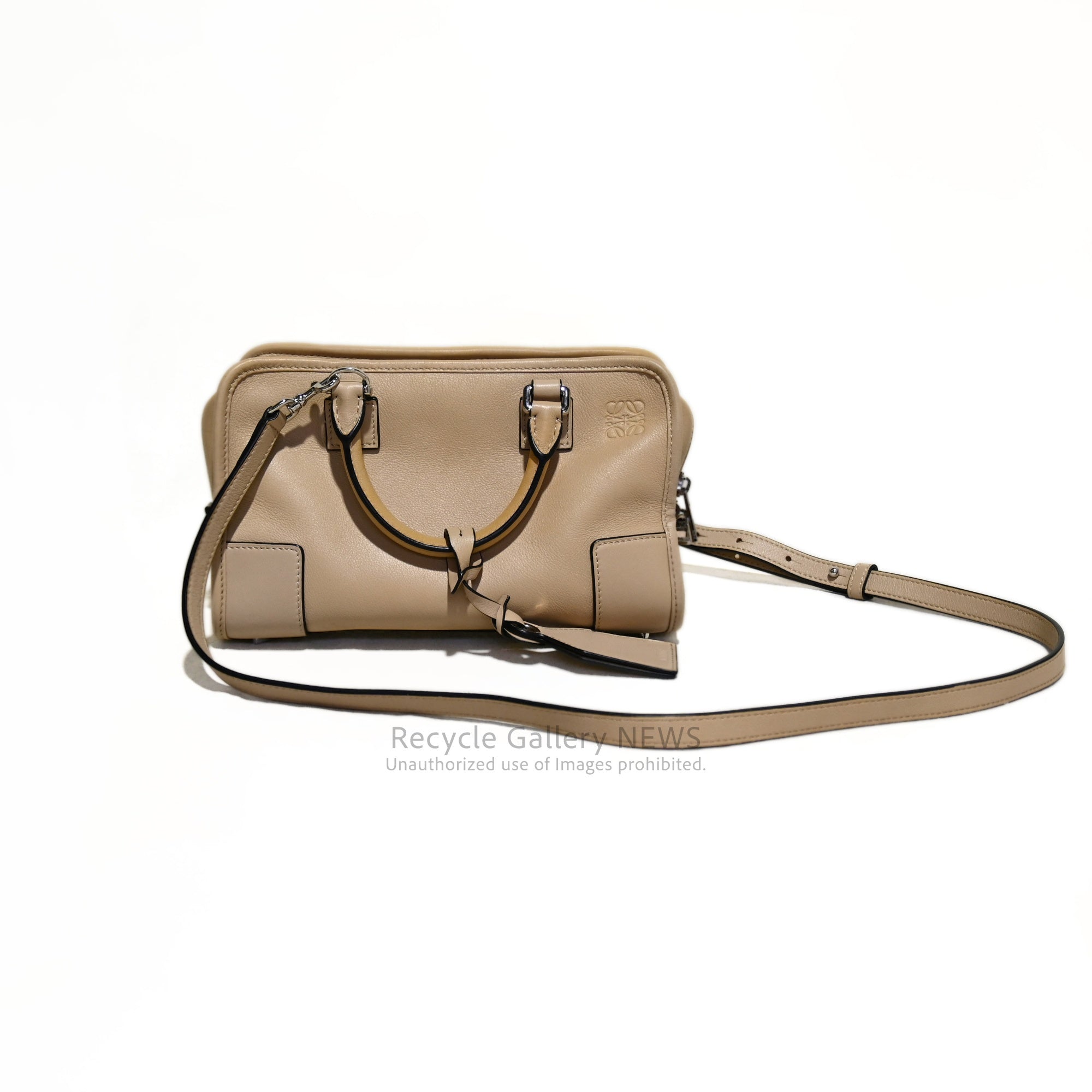 Loewe Amazona 2-Way Handbag Greige / ロエベ アマソナ 2WAY