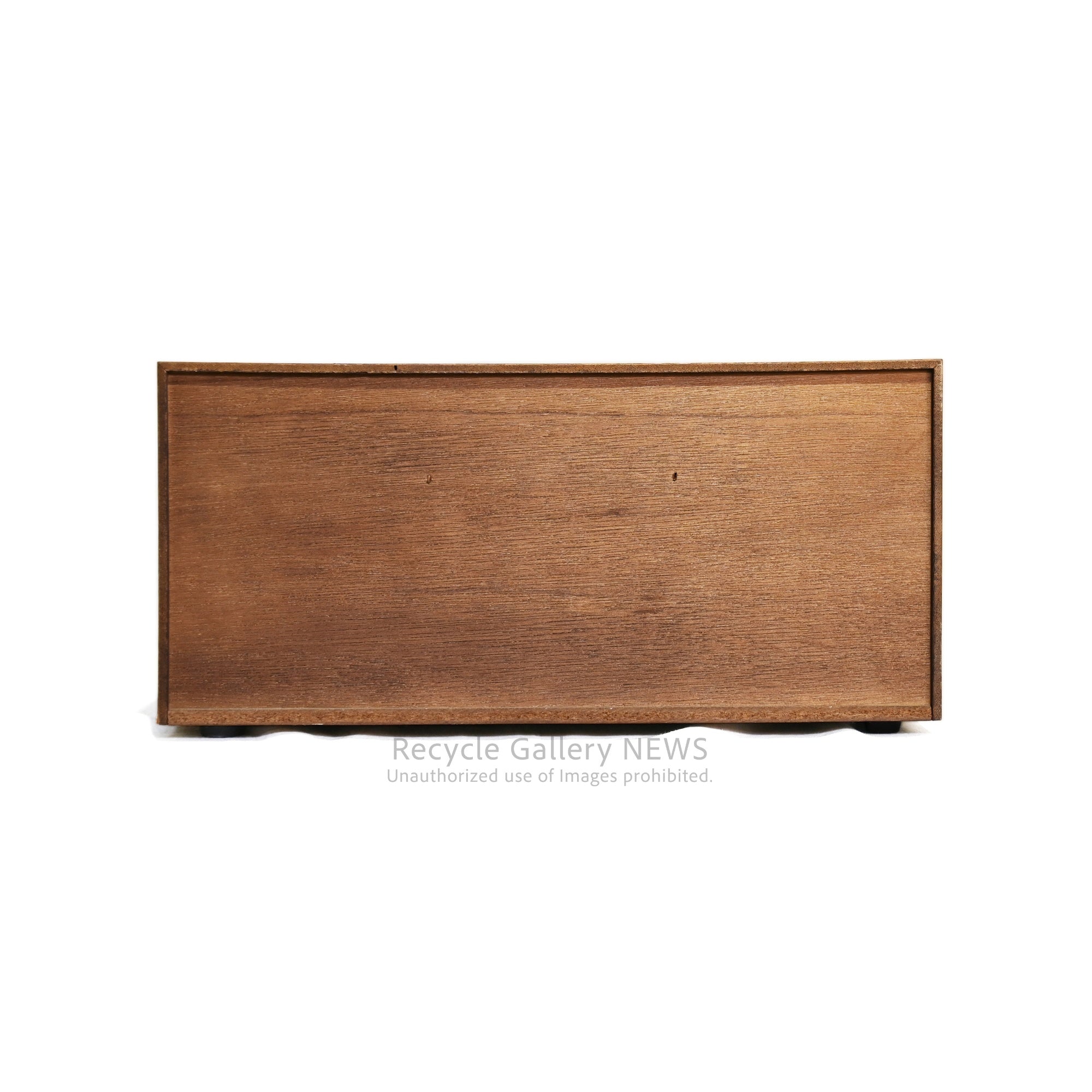 Rosewood-print Veneer small drawer unit with 4 drawers Showa retro style / ローズウッドプリント 突板小引き出し 引出4杯 昭和レトロ