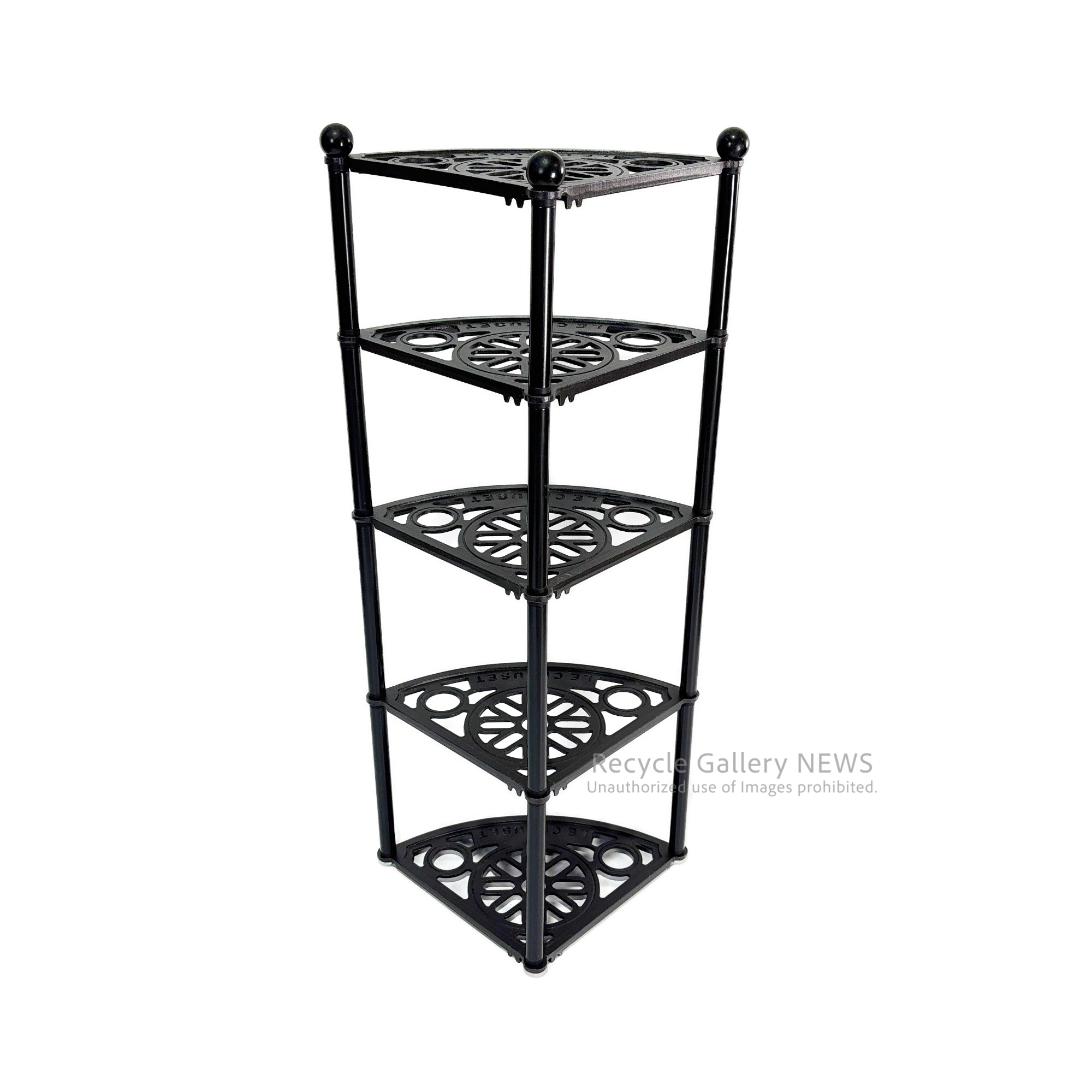LE CREUSET 5-Tier Pot Stand Pan Rack / ル・クルーゼ 5段 ポットスタンド 鍋ラック