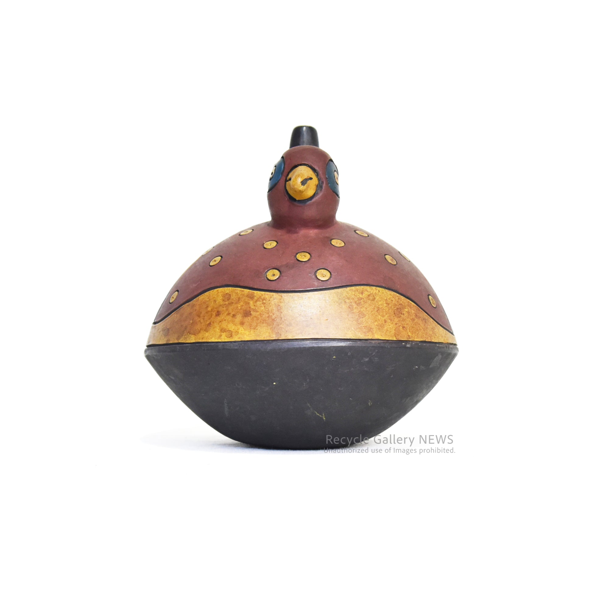 South America Bird Jug earthenware Stoneware Peru Fork art / 鳥型 鐙型注口土器 水差し 炻器 南米 ペルー フォークアート