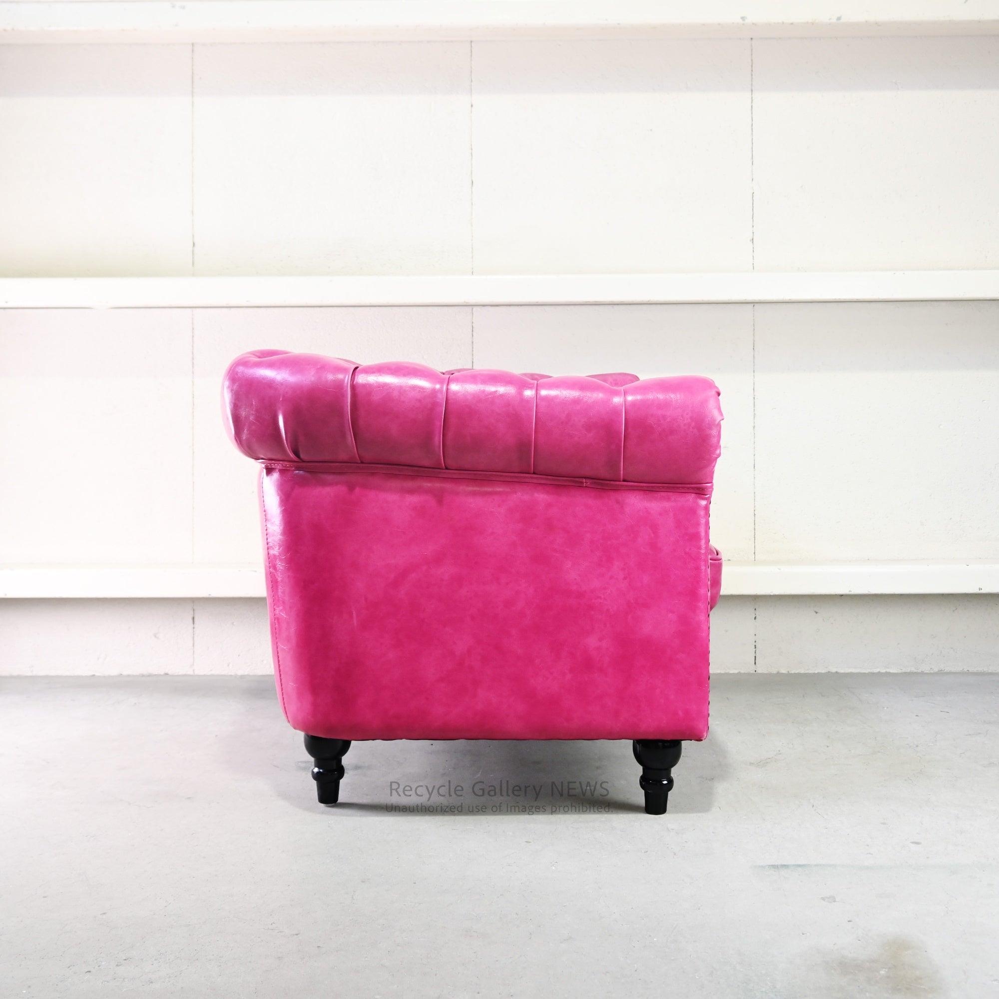 VINCENT Authentic British Chesterfield 1PSofa Industrial Style / ヴィンセント チェスターフィールド シングルソファー イギリス インダストリアル オーセンティック