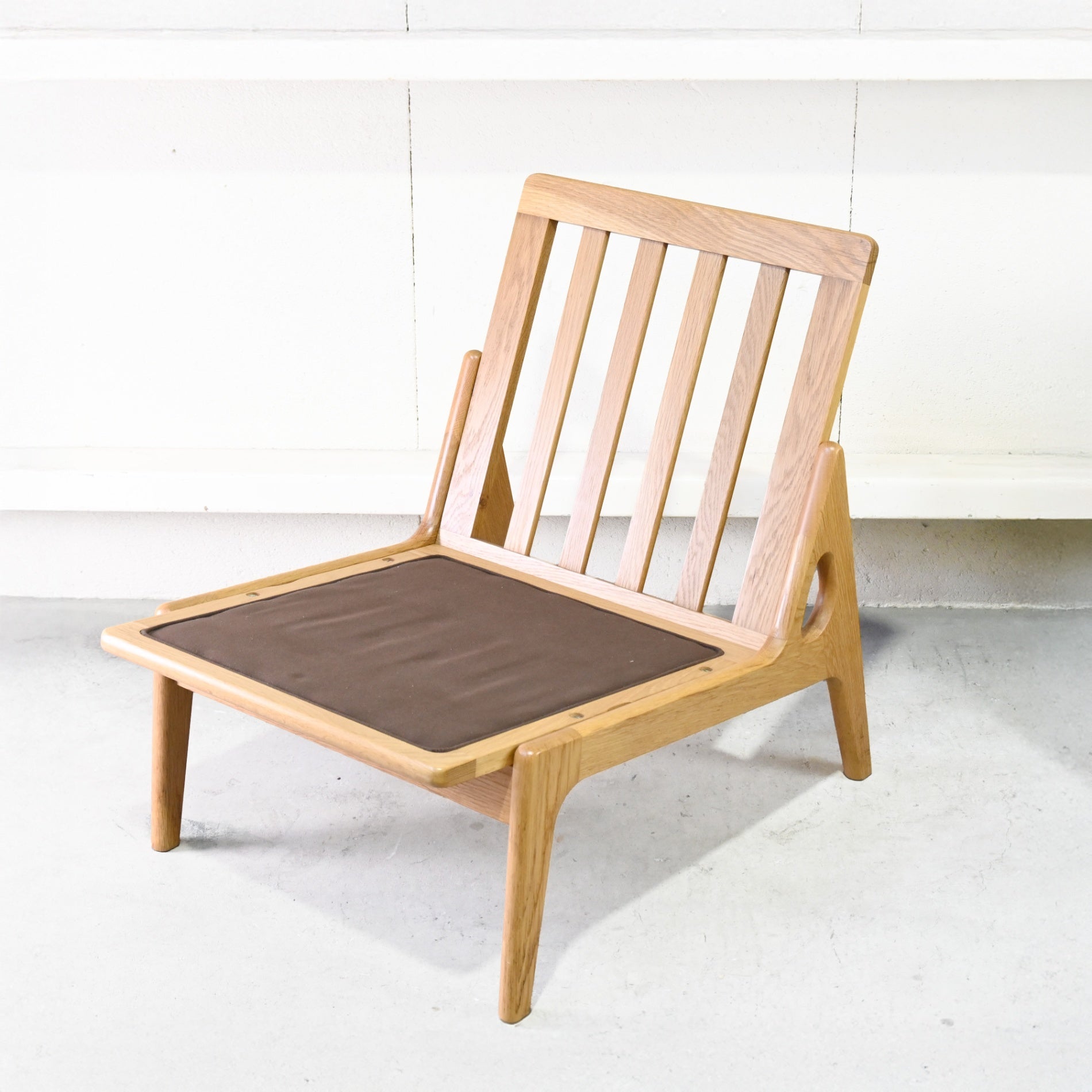 Maruni60 Frame Chair in Green Fabric Japanese Mid Century Modern / マルニ60 フレームチェア グリーンファブリック 日本 ミッドセンチュリー  ジャパニーズモダン