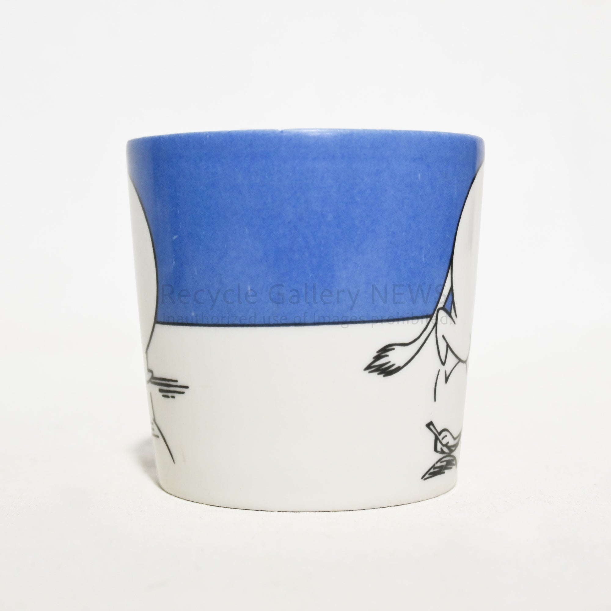 MOOMIN ARABIA Mug Moomintroll on Ice Vintage Scandinavian / ムーミン アラビア マグ ムーミントロール・オン・アイス ヴィンテージ 北欧