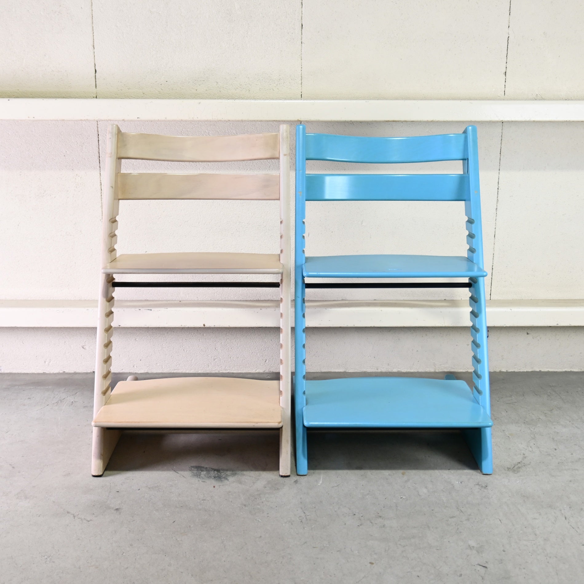 STOKKE TRIPP TRAPP Kids Chair Baby chair Ivory Scandinavian / ストッケ トリップトラップ キッズチェア ベビーチェア 廃盤色 アイボリー 北欧インテリア ※使用感あり