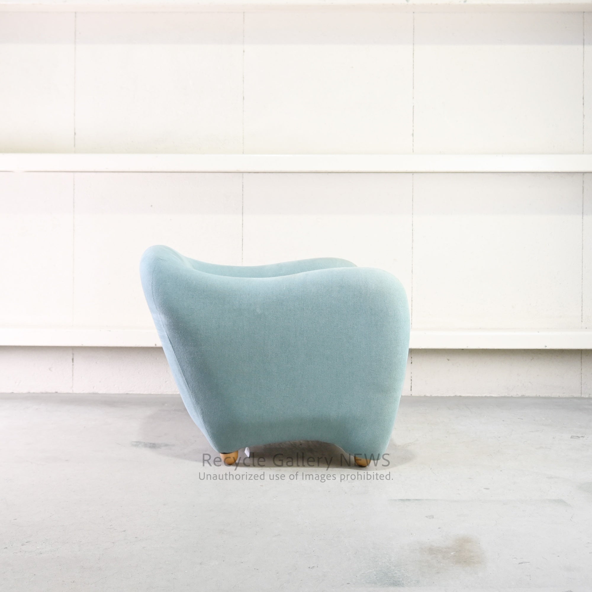 IDEE MINI MILLER ARM CHAIR Blue Gray Japan Mid Century Modern / イデー ミニミラー アームチェア ブルーグレー 日本 ミッドセンチュリー