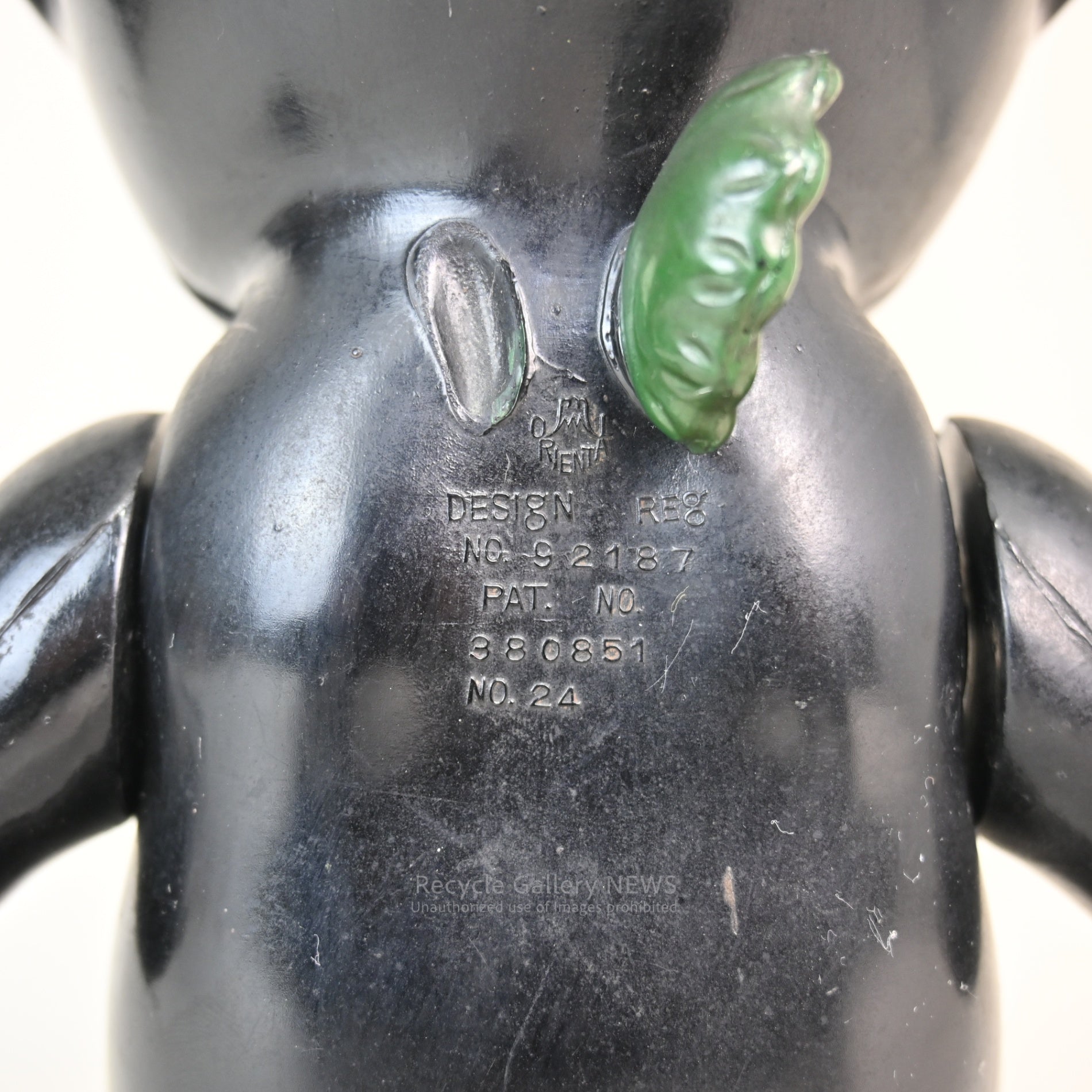 ORIENTAL Kewpie Celluloid doll Black 1960's Japan vintage / オリエンタル社 キューピー人形 ブラック 1960年代 日本 ヴィンテージ