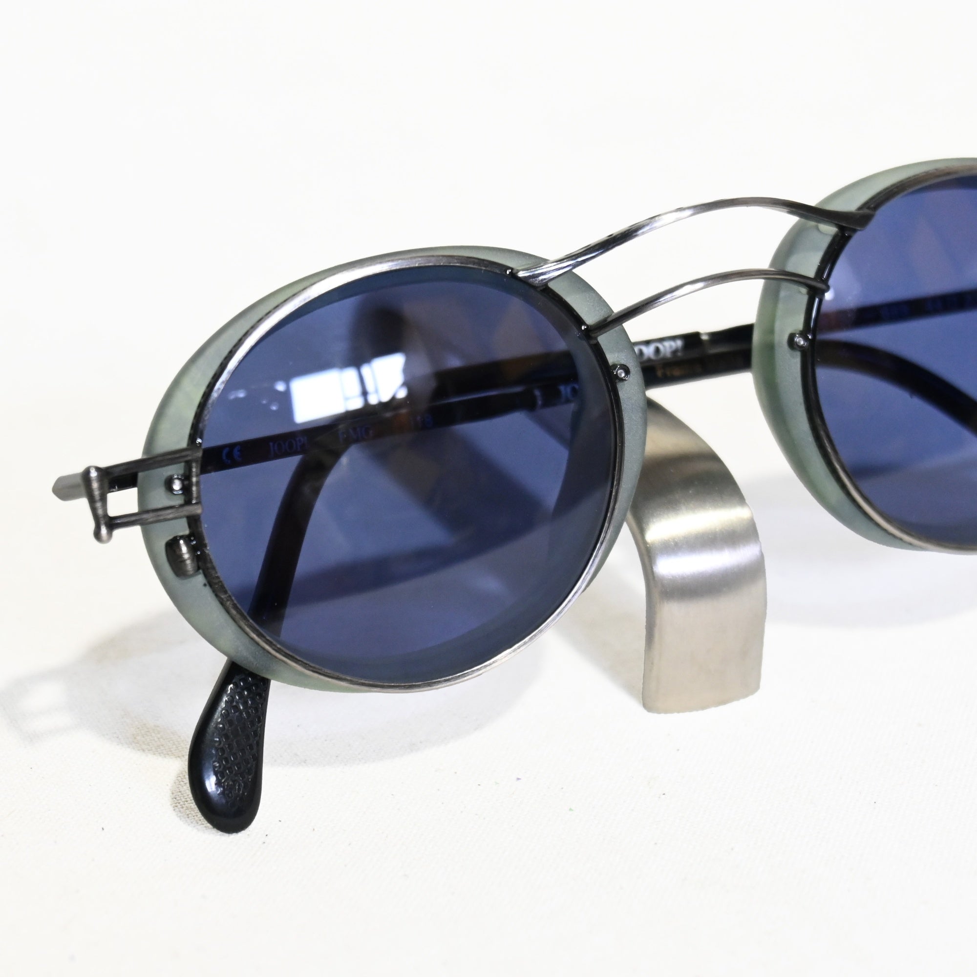 JOOP! Round Sunglasses 8757-688 Unisex Blue Eyewear German Vintage / ヨープ ラウンドサングラス ユニセックス ブルー系色 ドイツ ヴィンテージ ユニーク ハイセンス