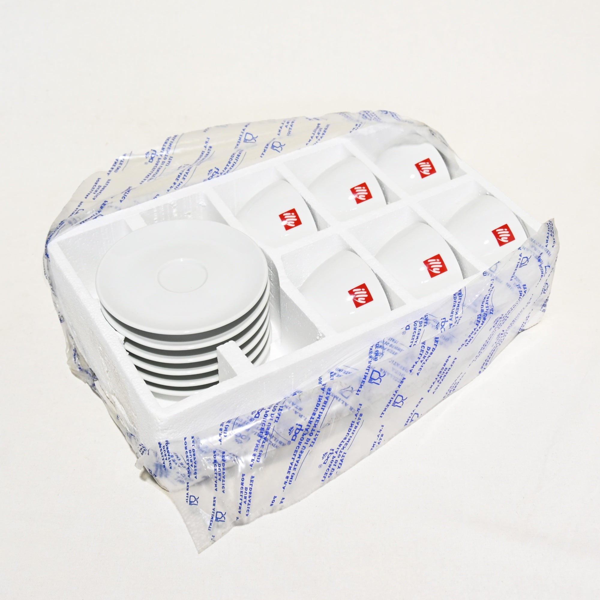 illy Coffee Cups C&S 6 pair set Made in Italy / イリー コーヒーカップ＆ソーサー 6客セット イタリア イッリカッフェ