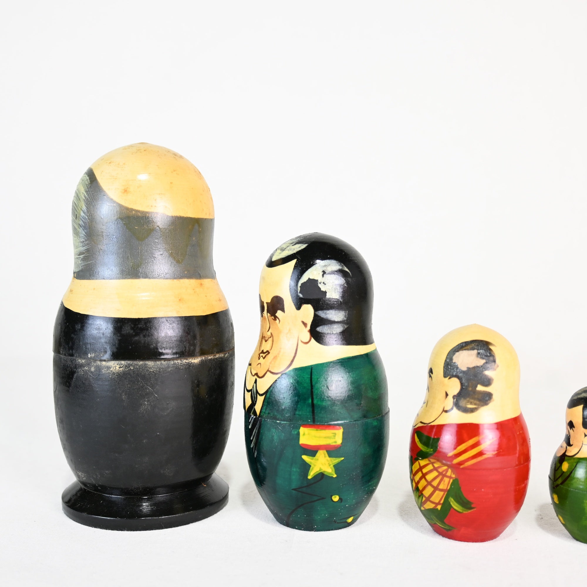 Soviet Union Leaders Matryoshka Russia Vintage / ソビエト連邦 指導者 マトリョーシカ ロシア 旧ソ連 ヴィンテージ