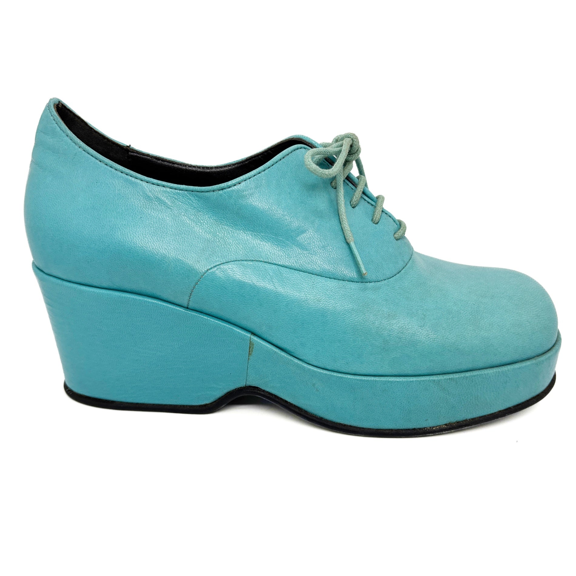 JIL SANDER thick-soled platform lace-up shoes 35 1/2 / ジルサンダー 23cm 厚底 プラットフォーム レースアップシューズ