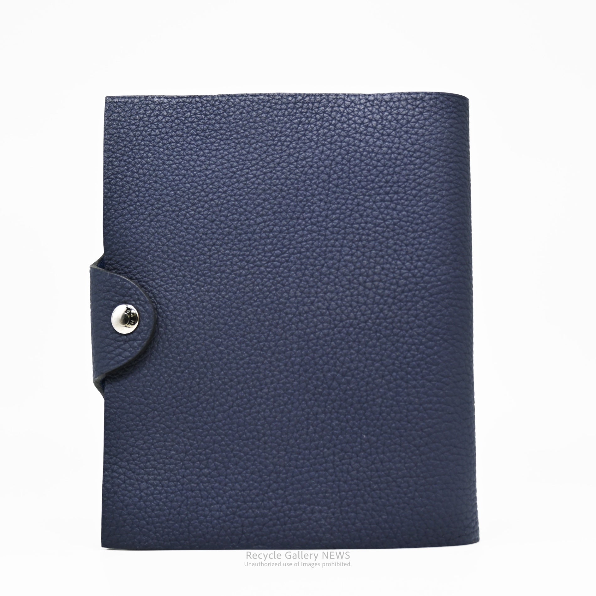Hermes Ulysse PM Notebook Cover in Dark Navy Togo Calfskin / エルメス ノートカバー ユリスPM ヴォー・トーゴ 濃紺 カーフスキン