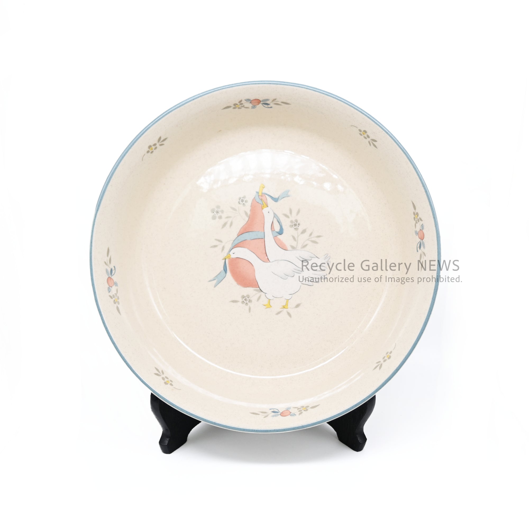 YAMAKA "Marmalade" American Country Style Bowl, Flat Plate, Wooden Serving Tongs Set Retro Vintage Tableware Japan / 山加商店 マーマレード アメリカンカントリー ボウル・平皿・木製サービストングセット レトロ ヴィンテージ食器 日本