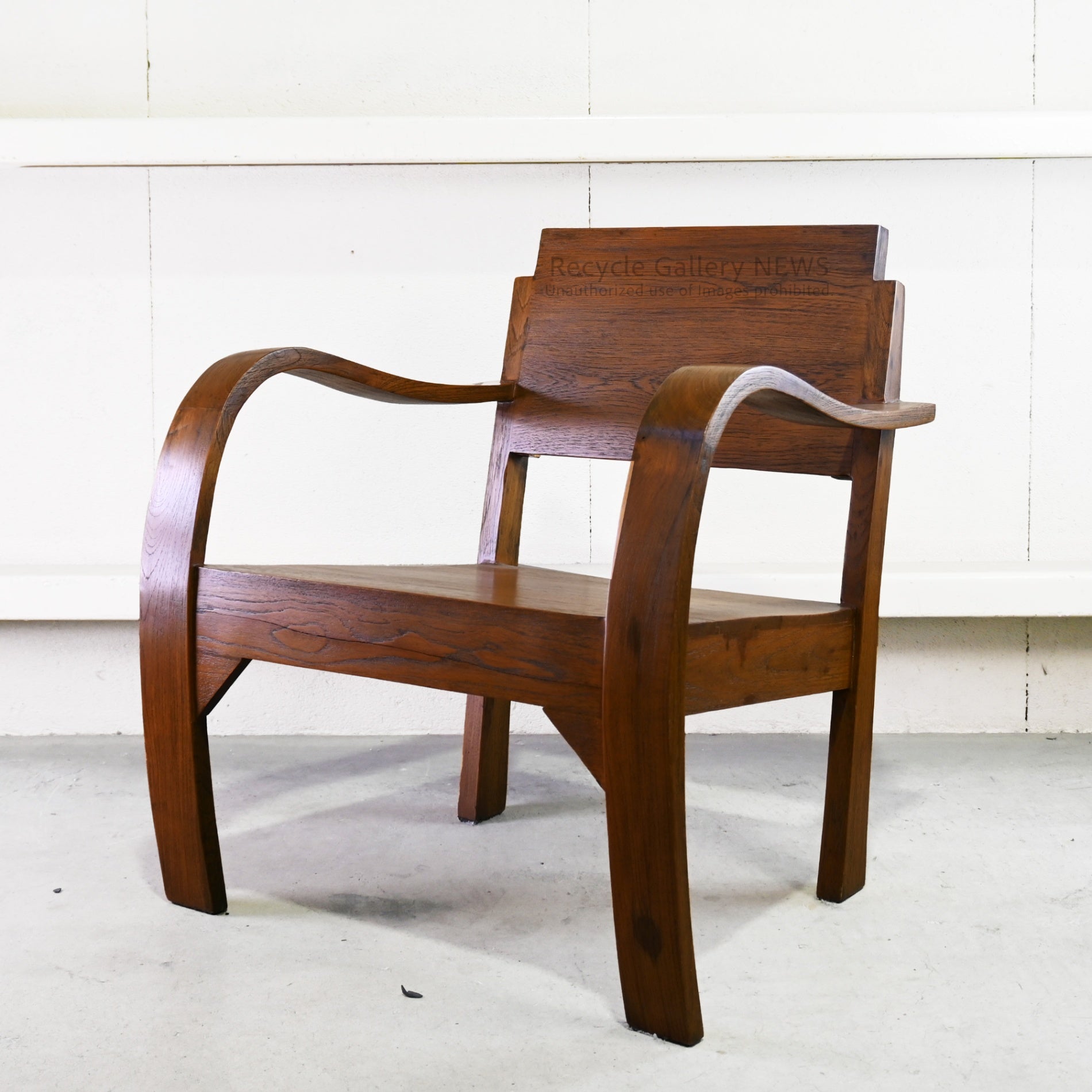 Asian Resort Style Teakwood Lounge Chair / アームチェア アジアン