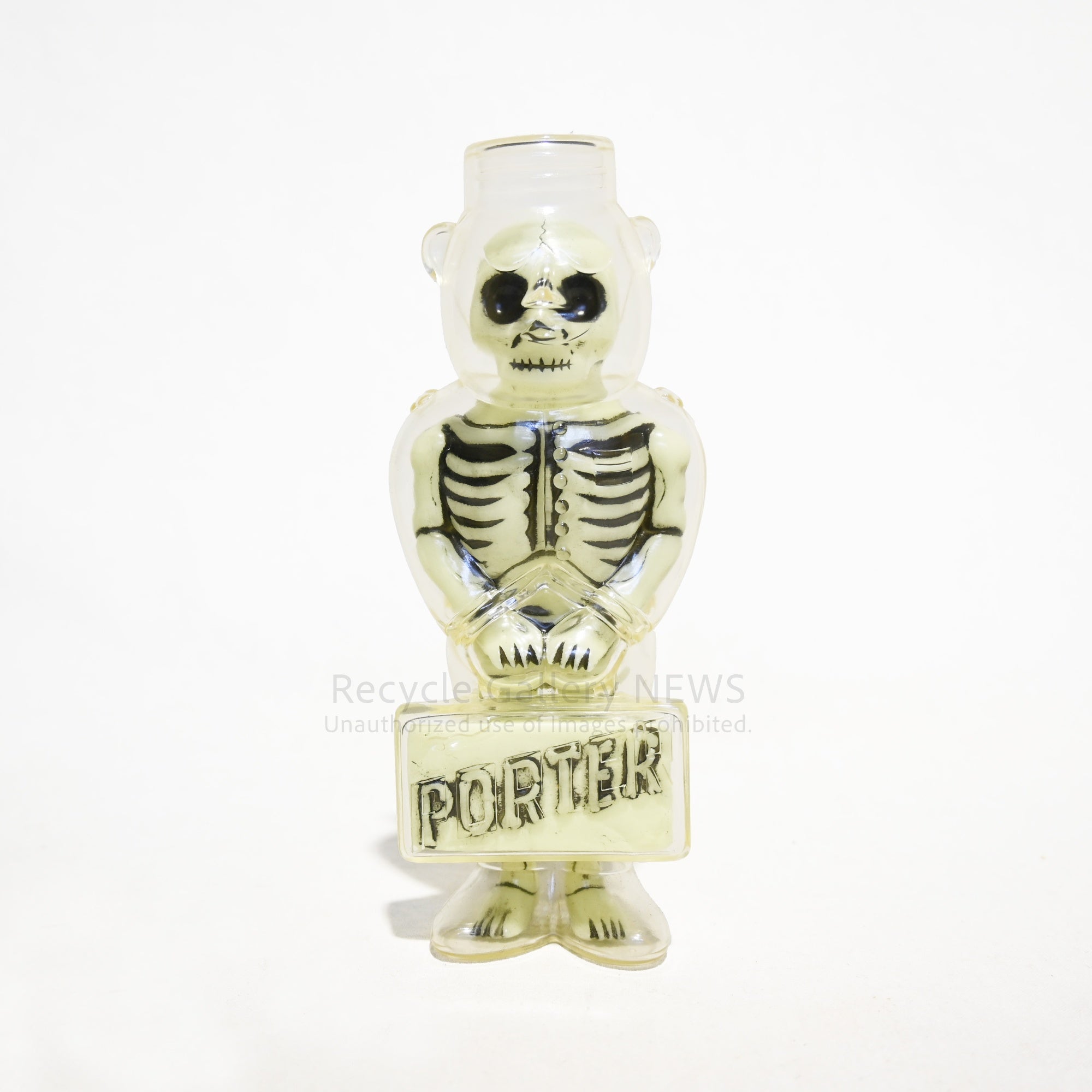 SECRETBASE PORTER X-RAY CLEAR G.I.D TOSHIDA & Co. TOY Made in Japan / シークレットベース ポーター 吉田カバン フィギュア 蓄光 日本製