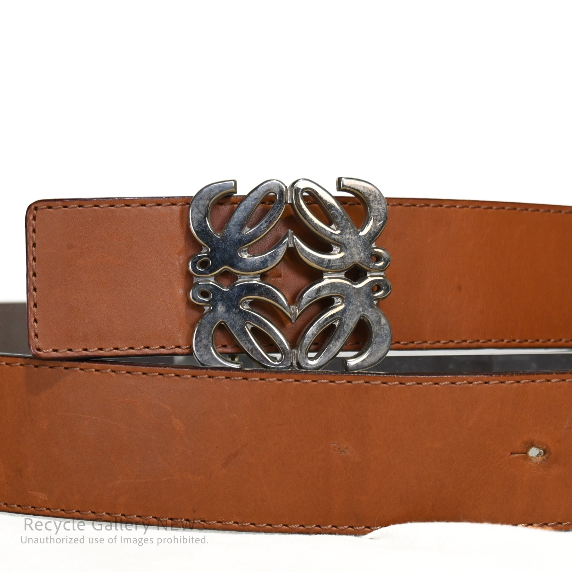 LOEWE Vintage Anagram Reversible Belt / ヴィンテージ ロエベ アナグラム リバーシブル ベルト