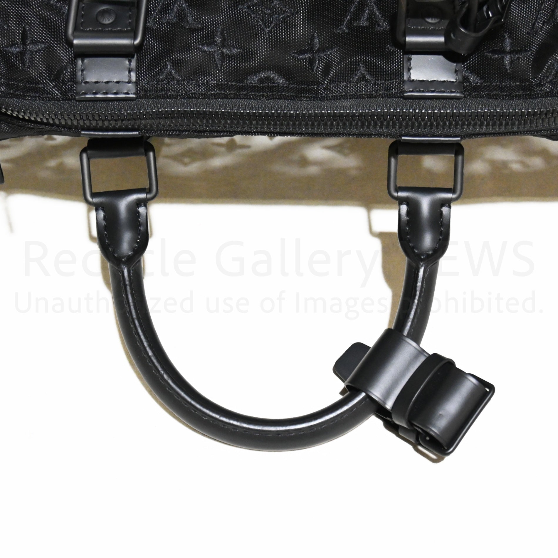 LOUIS VUITTON 2019 AW Virgil Abloh M53971 Monogram Mesh and Leather Boston Bag Keepall Bandouliere 50 / ルイ・ヴィトン ヴァージル・アブロー モノグラム メッシュ・レザー ボストンバッグ キーポル バンドリエール50