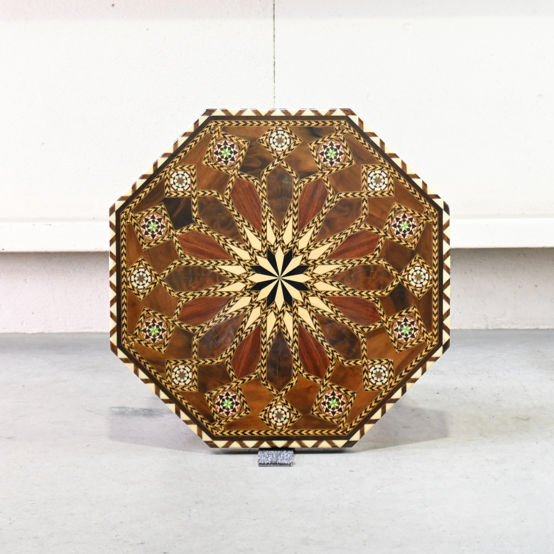 Taracea Furniture Spain Granada Traditional Craft Marquetry Table Vintage / スペイン グラナダ 伝統工芸 タラセア 寄木細工 テーブル ヴィンテージ