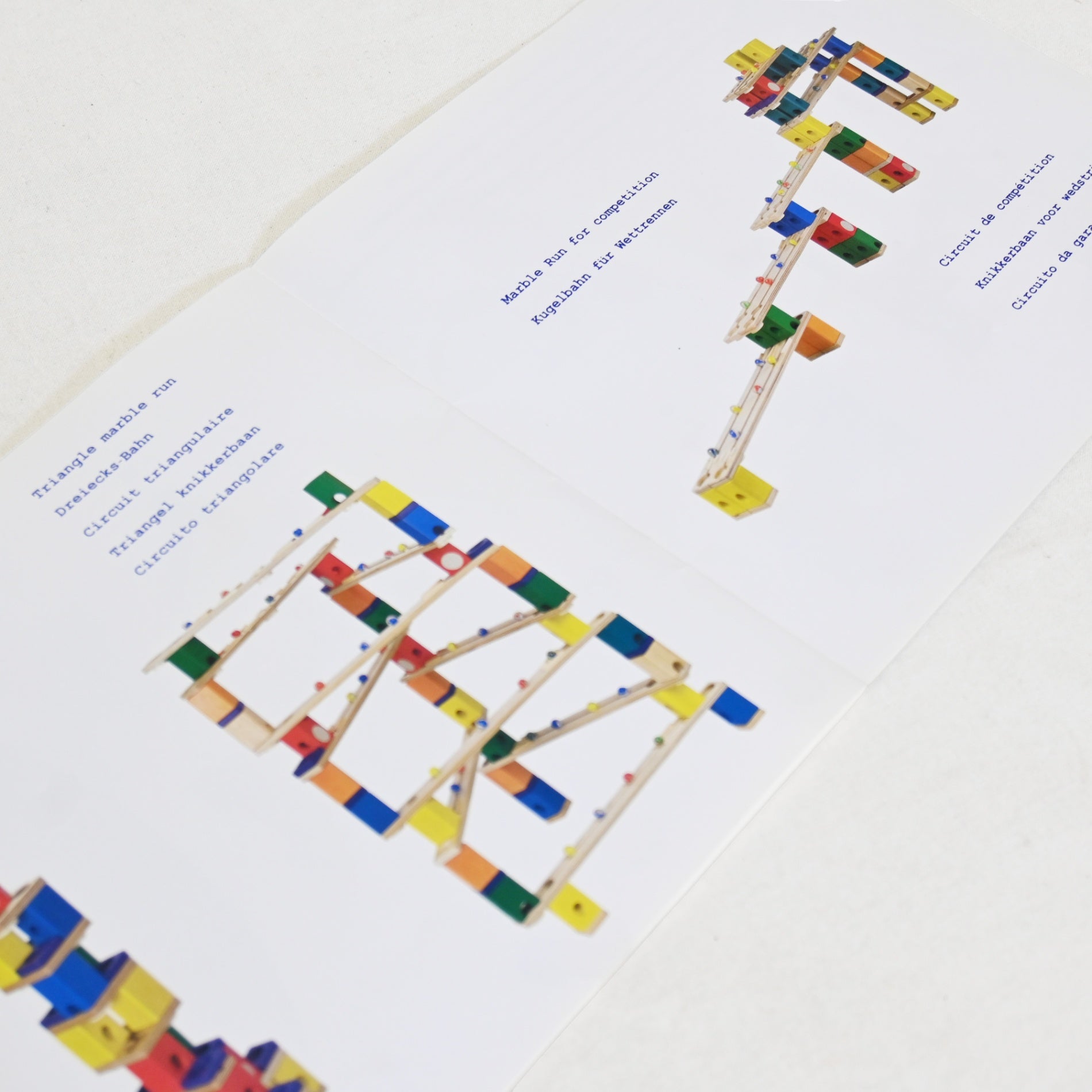 BorneLund Quadrilla Building Blocks Roll a ball Educational Toy Discontinued product / ボーネルンド クアドリラ レールセット 廃盤品 積み木 ビー玉転がし 知育玩具