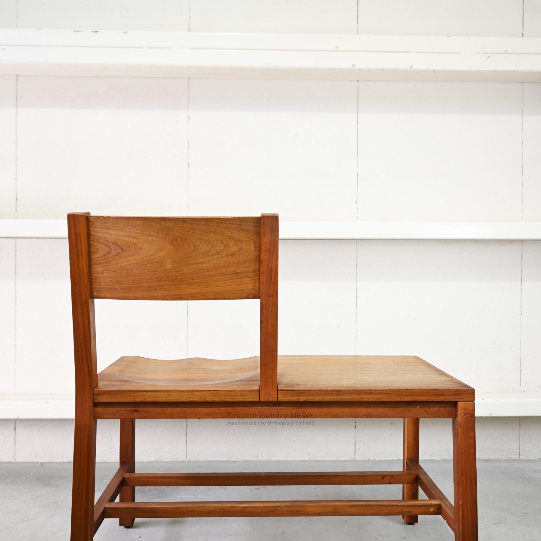 dix design+architecture Tomoko Bench Architectural Solid Wood Bench Scandinavian Modern /  ディックスデザイン アークテクチャー トモコベンチ 建築的 北欧モダン 無垢材