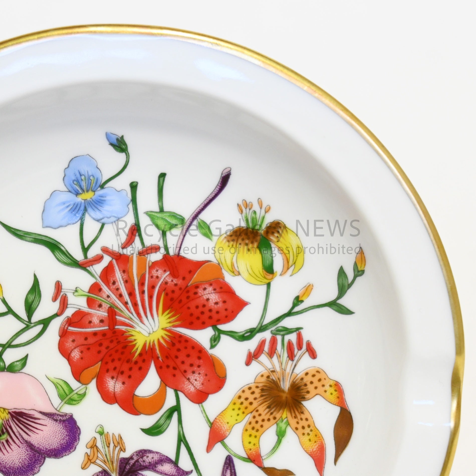 GUCCI x Ginori Ashtray 1970s-80s Unused Rare Italy / グッチ × ジノリ 灰皿 アッシュトレイ 1970~80年代 未使用 希少品 イタリア