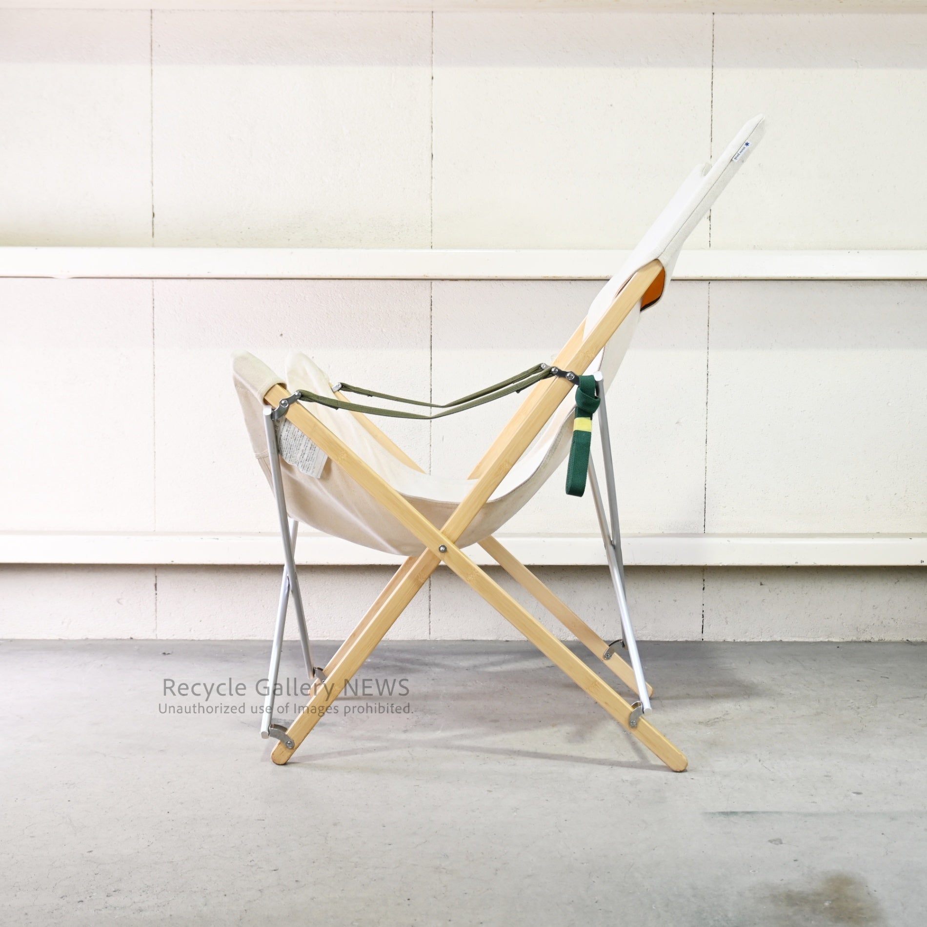 Snow Peak Take! Chair Long Natural Color Folding Chair Outdoor