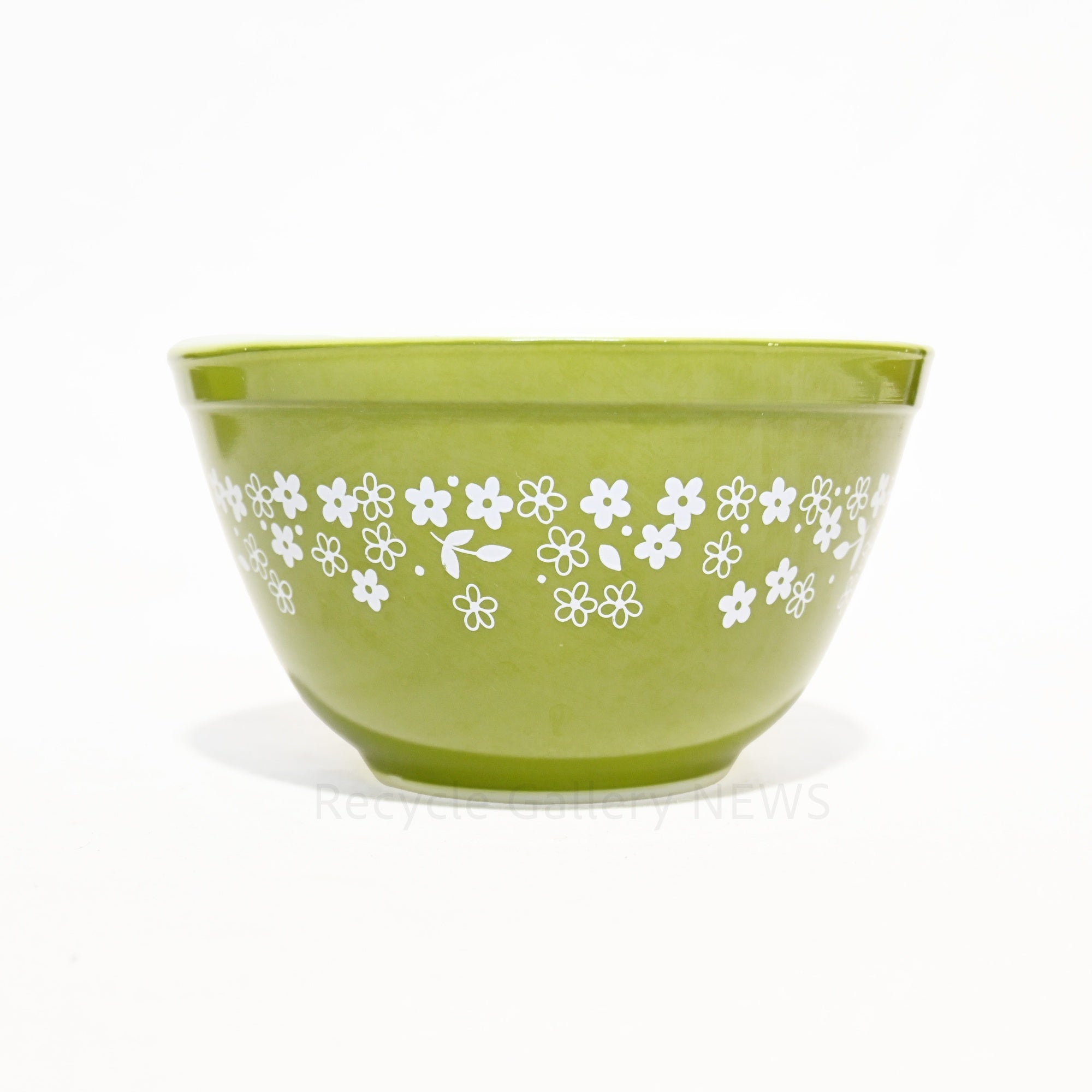 Vintage Pyrex Crazy Daisy Mixing Bowl Small Heat-Resistant Glass American Vintage / オールドパイレックス ミキシングボウル Sサイズ クレイジーデイジー 耐熱ガラス アメリカヴィンテージ