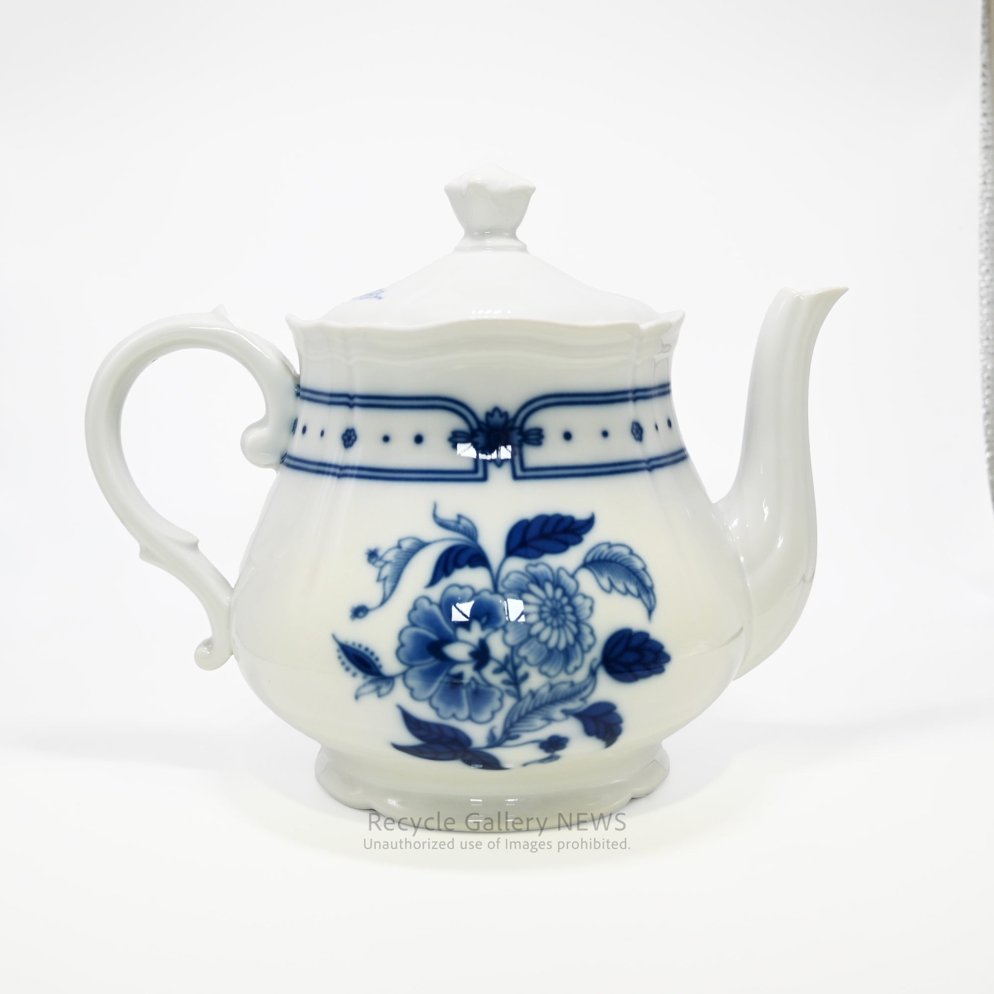 RICHARD GINORI TAORMINA BLUE TEAPOT GINORI1735 Western Tableware Made in Italy /リチャードジノリ タオルミーナ 青色 ティーポット ジノリ1735 洋食器 イタリア製