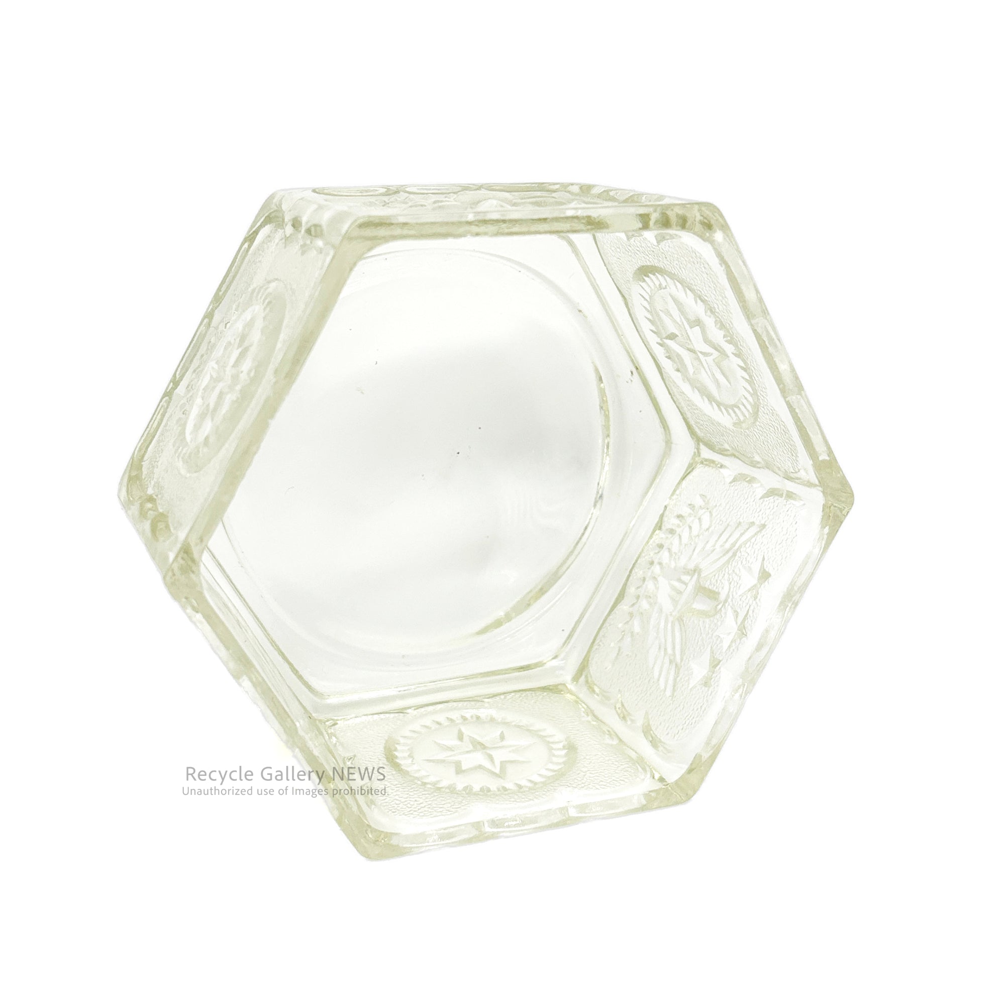 Indiana Glass Eagle & Stars Candy Pot USA Vintage / インディアナグラス イーグル＆スターズ キャンディーポット アメリカンヴィンテージ
