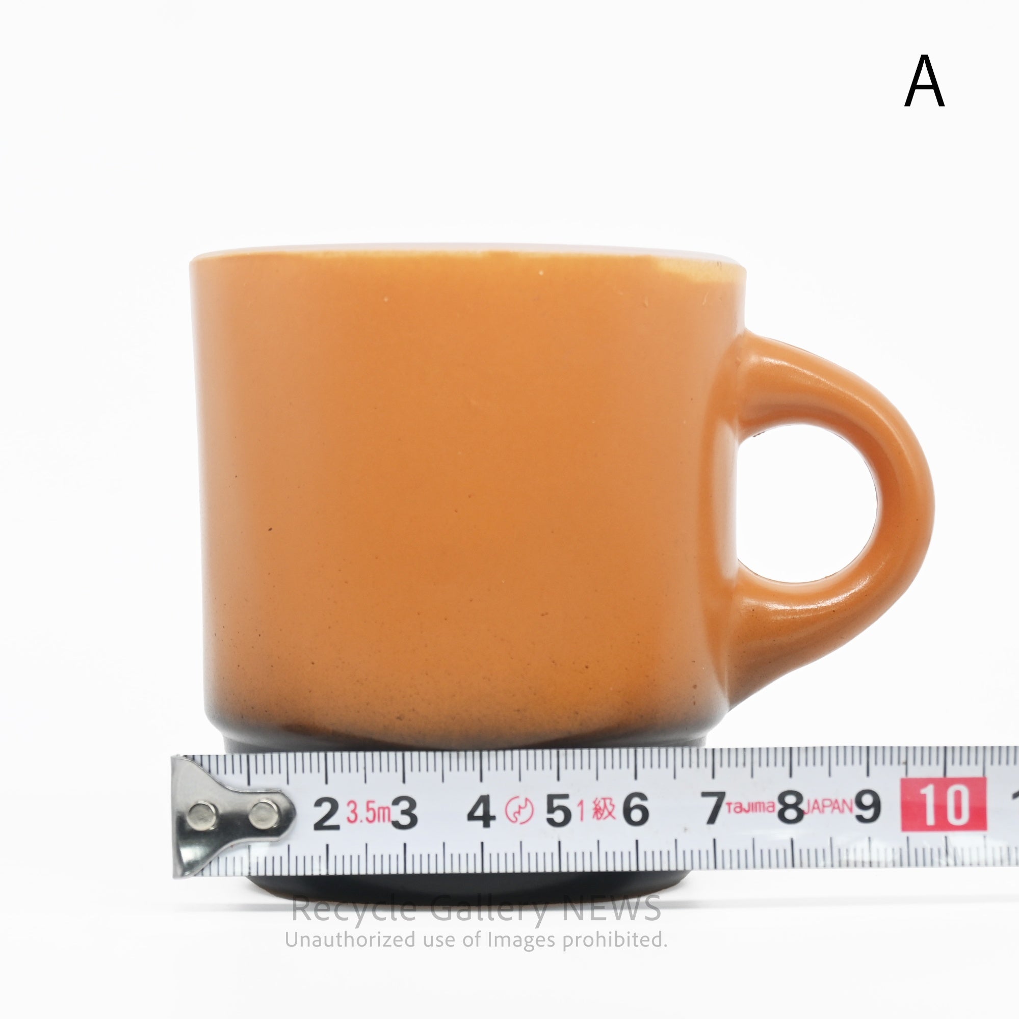 Vintage Fire-King Orange Stacking Mug American Mid-Century Industrial /ファイヤーキング スタッキングマグ オレンジ アメリカ ミッドセンチュリー インダストリアル