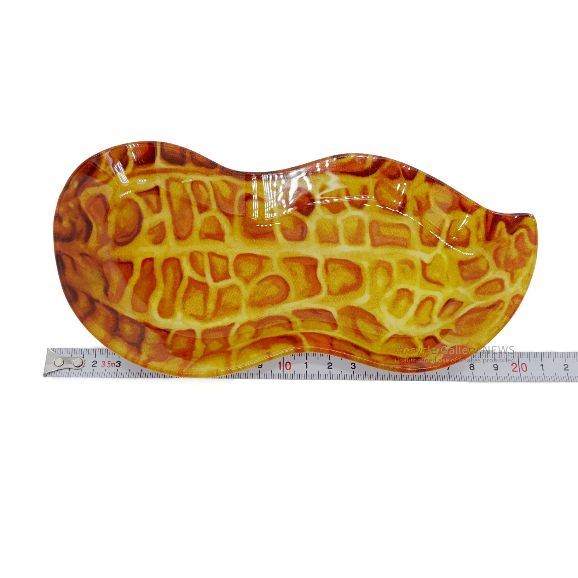 DULTON GLASS FARMER PLATE Peanuts Design plate / ダルトン ガラス ファーマー プレート ピーナッツ 皿