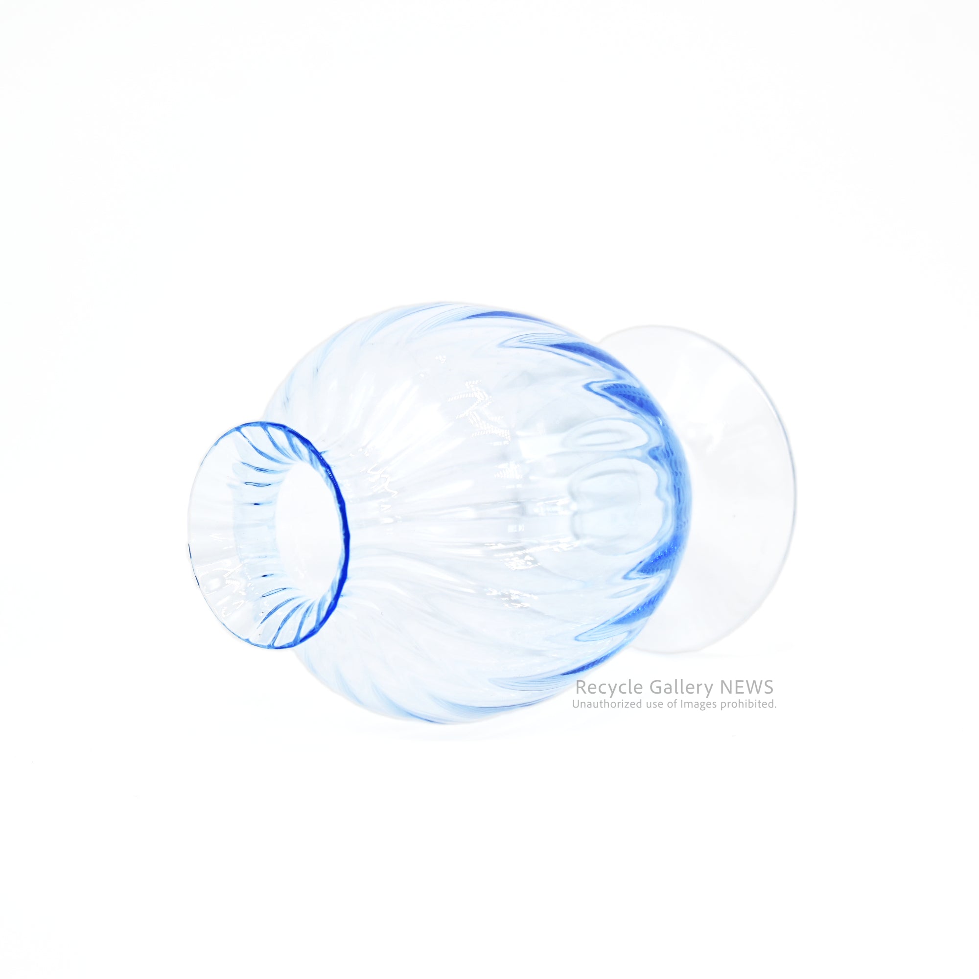 Baccarat Aquarelle Flower Vase Blue Old Baccarat 1993-1996 Vintage France / バカラ アクアレーユ 一輪挿し 花瓶 オールドバカラ 1993-1996年 ヴィンテージフランス