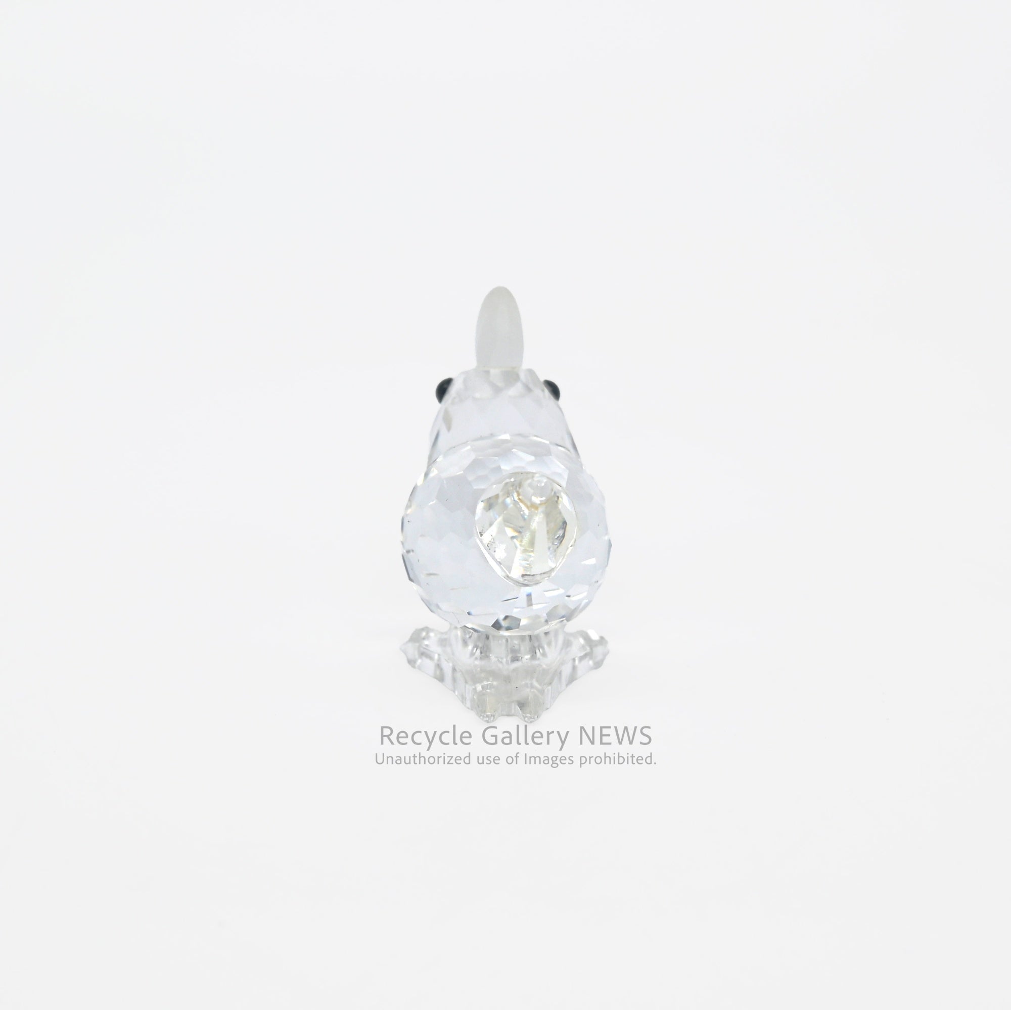Vintage Swarovski Crystal Chicken Figurine Old Logo Austrian Animal Motif / スワロフスキー クリスタルチキン  ニワトリ 旧刻印 オーストリア クリスタルガラス 動物モチーフ