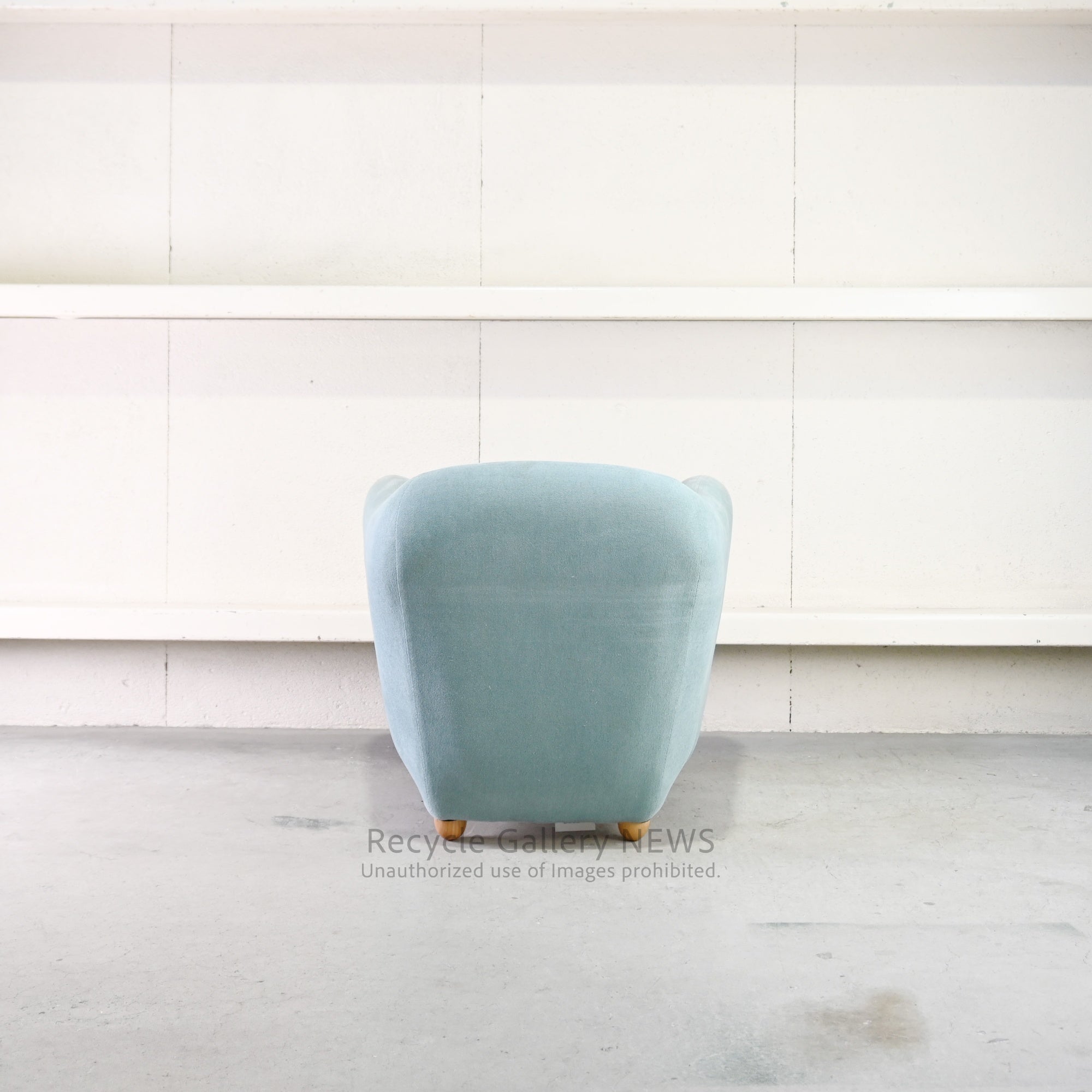 IDEE MINI MILLER ARM CHAIR Blue Gray Japan Mid Century Modern / イデー ミニミラー アームチェア ブルーグレー 日本 ミッドセンチュリー