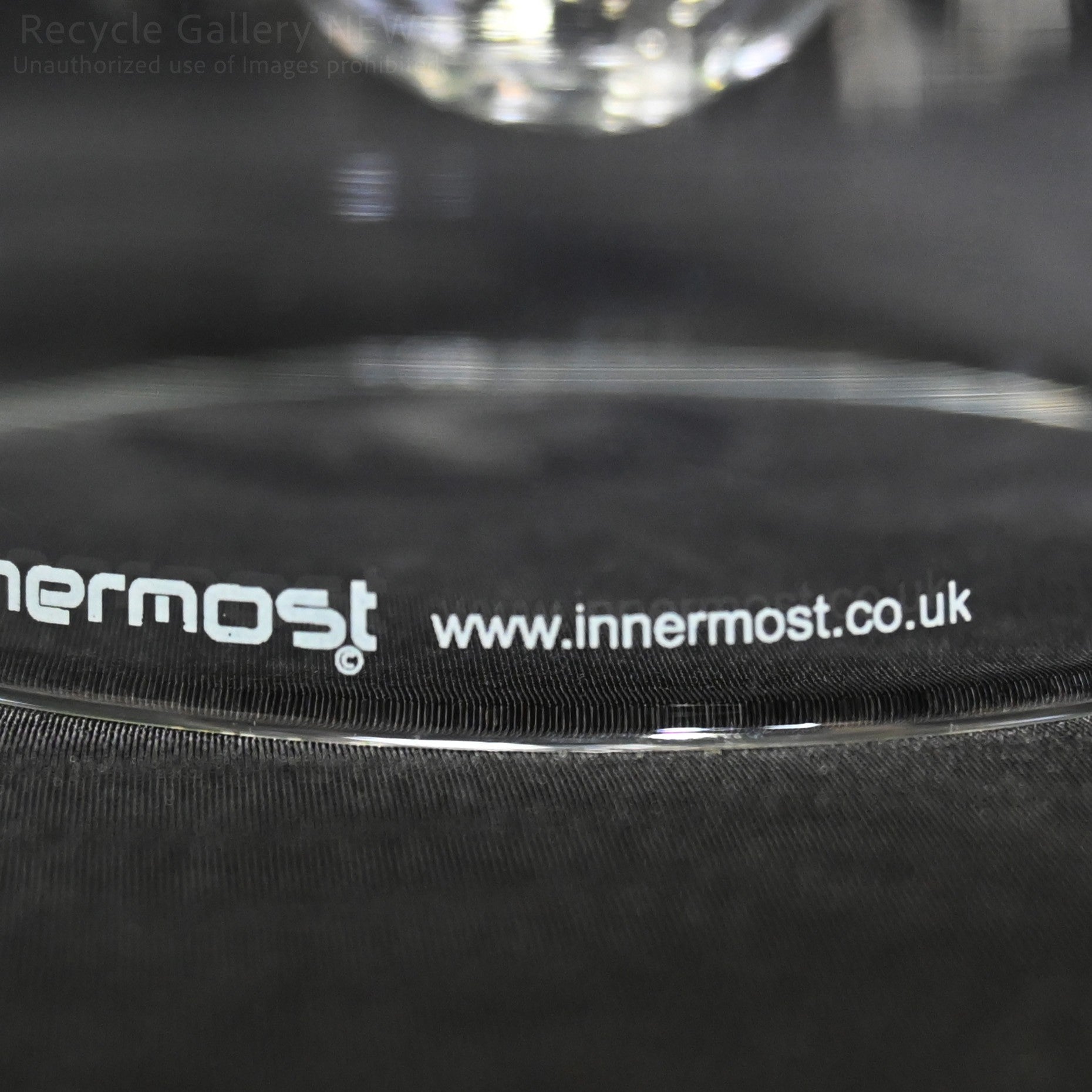 Innermost Clear Teardrop-shaped Art Glass Flower Vase Designer Piece / インナーモスト アートガラス フラワーベース ドロップ型 クリア 花瓶 一輪挿し モダン デザイナーズ