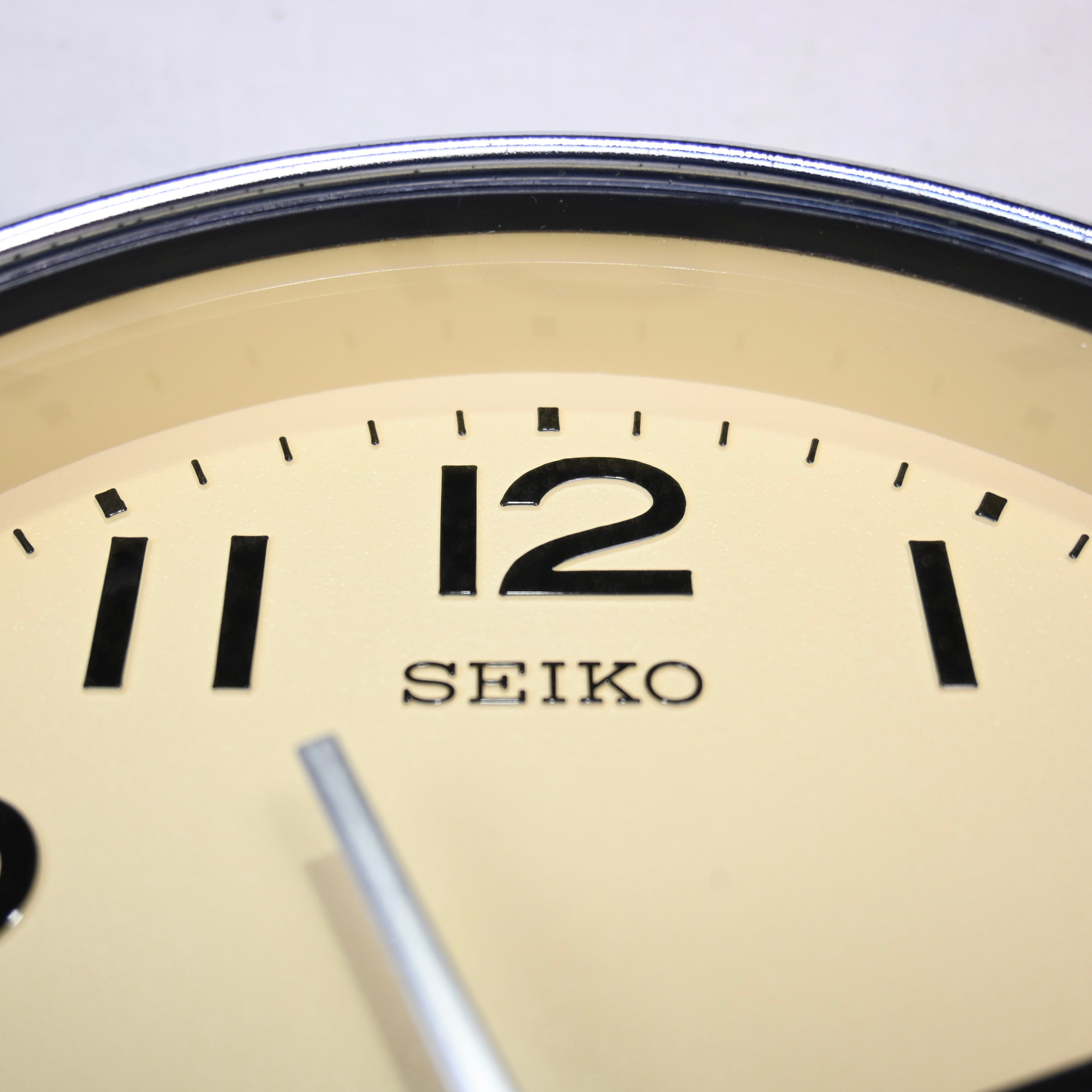 SEIKO Wall clock Bus clock KS474M Light green Retro modern / セイコー 掛け時計 バス時計 ライトグリーン レトロモダン