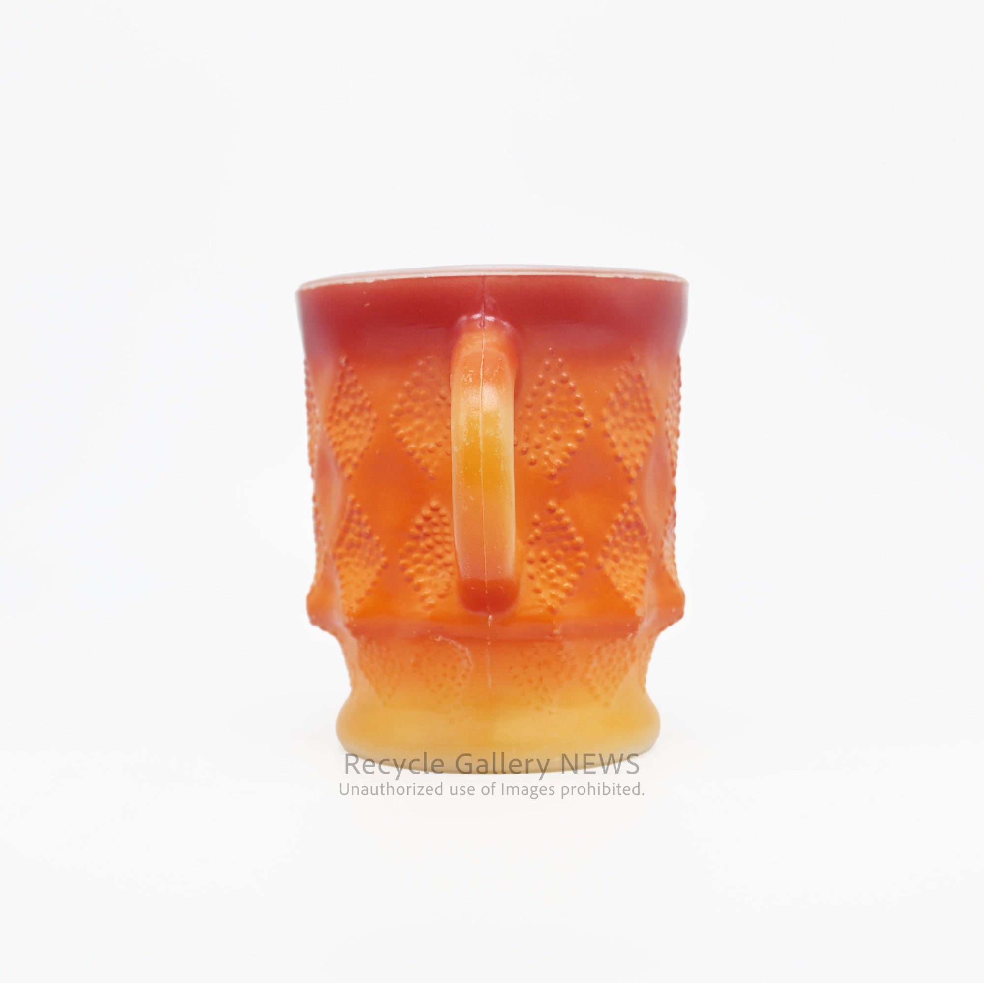 Fire King Kimberley Mug Orange American Industrial Rare / ファイヤーキング キンバリー マグ オレンジ アメリカ 希少 インダストリアル
